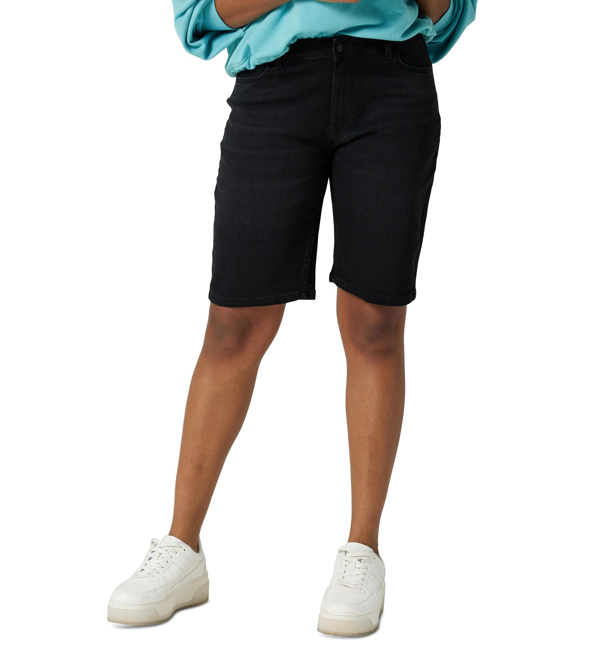 Wrangler Womens Denim Bermuda Shorts