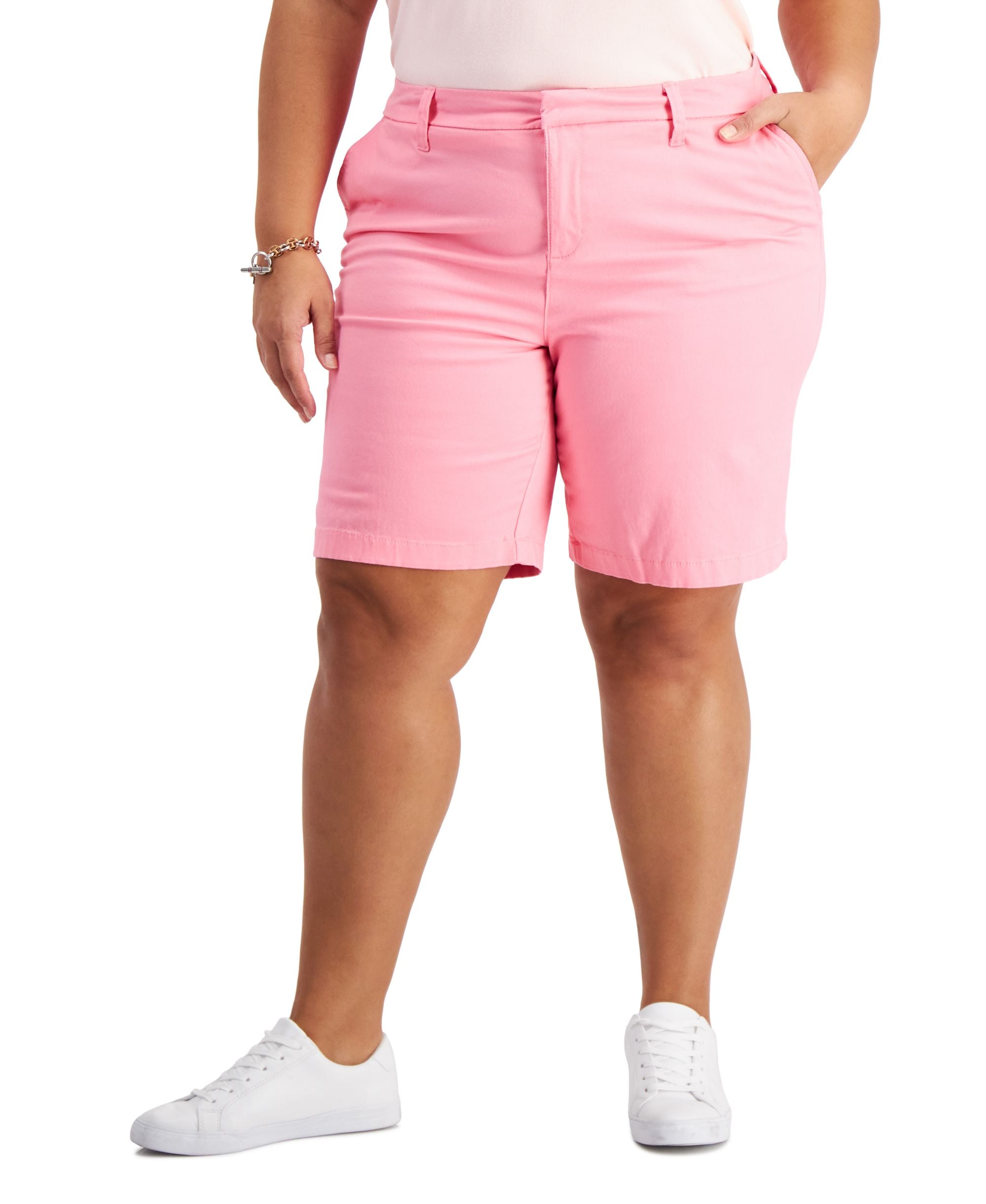 Plus Size Hollywood Bermuda Shorts