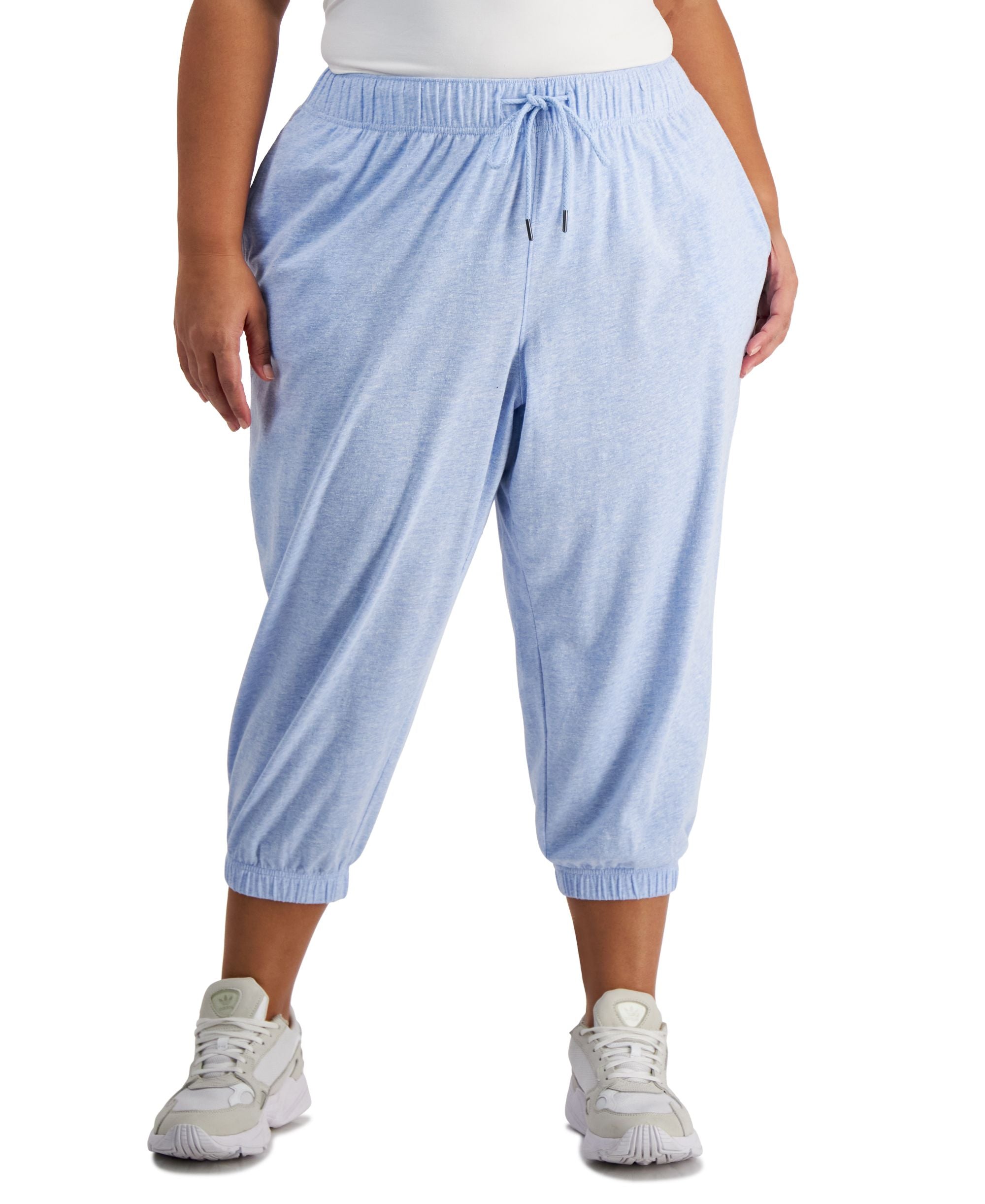 ID Ideology Performance Plus Size Cropped Jogger Pants