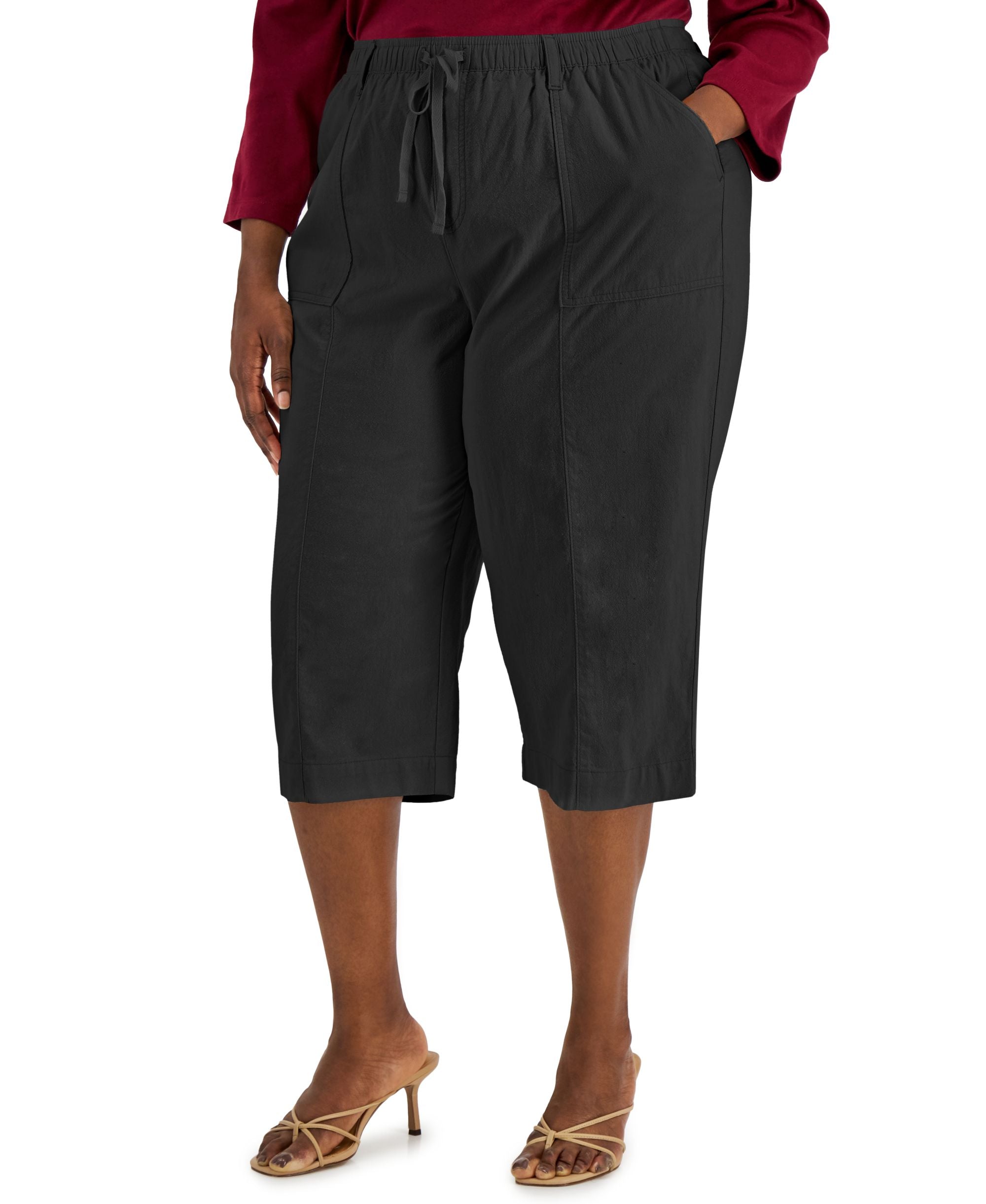 Karen Scott Plus Size Charlie Capri Pants