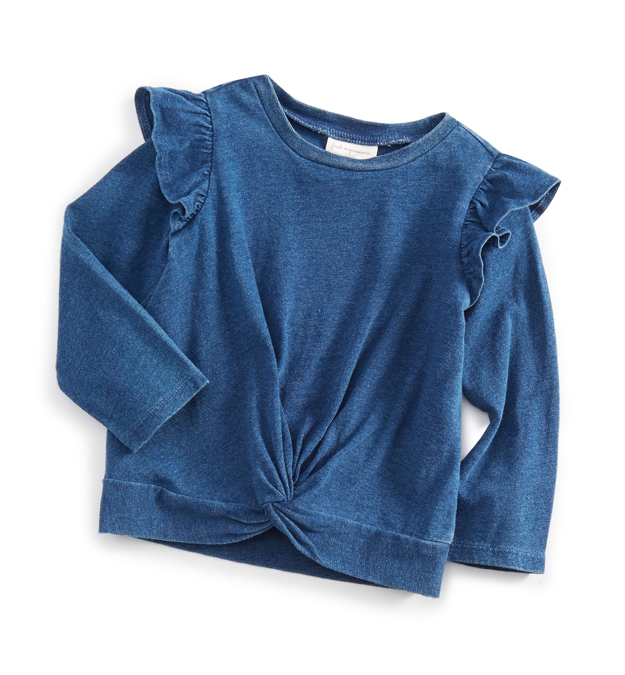 First Impressions Baby Girls Twisted Shirt