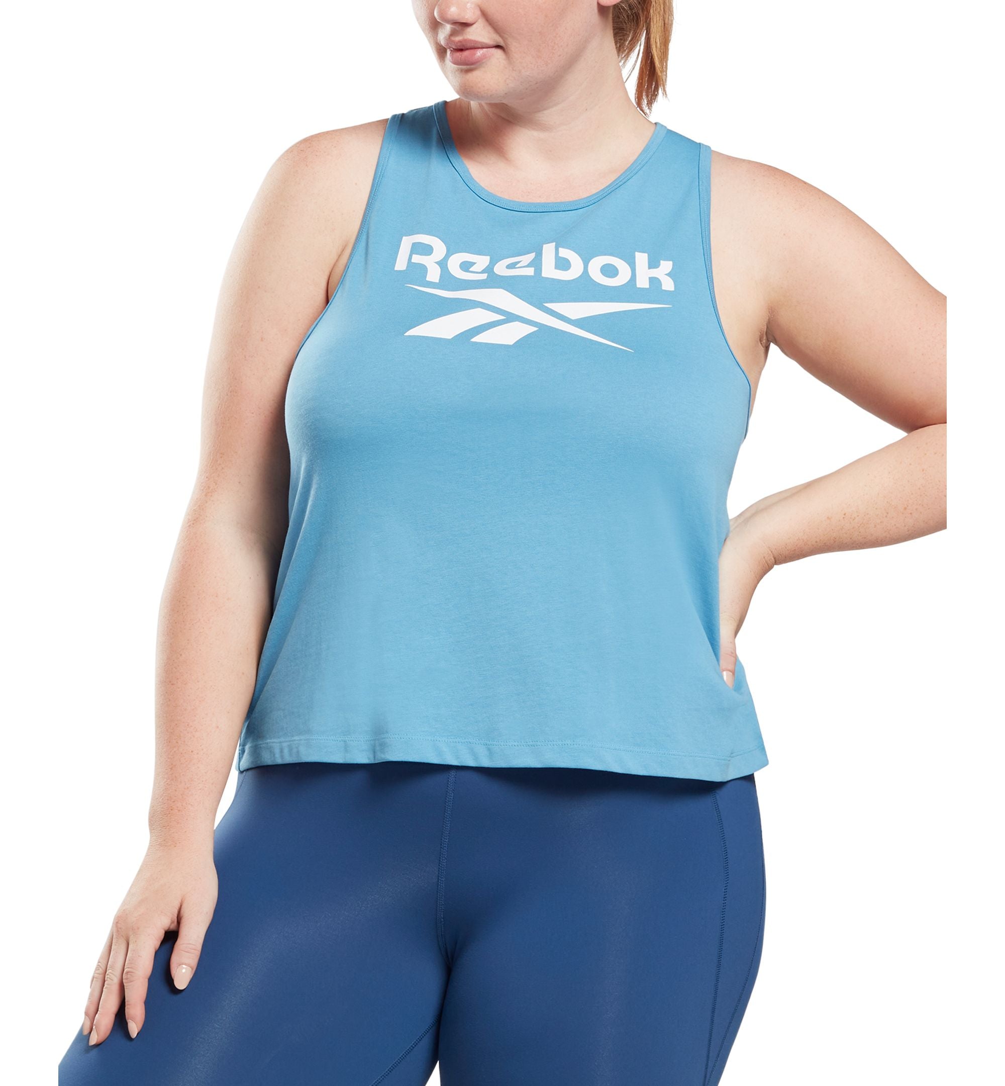 Reebok Plus Size Logo Tank Top