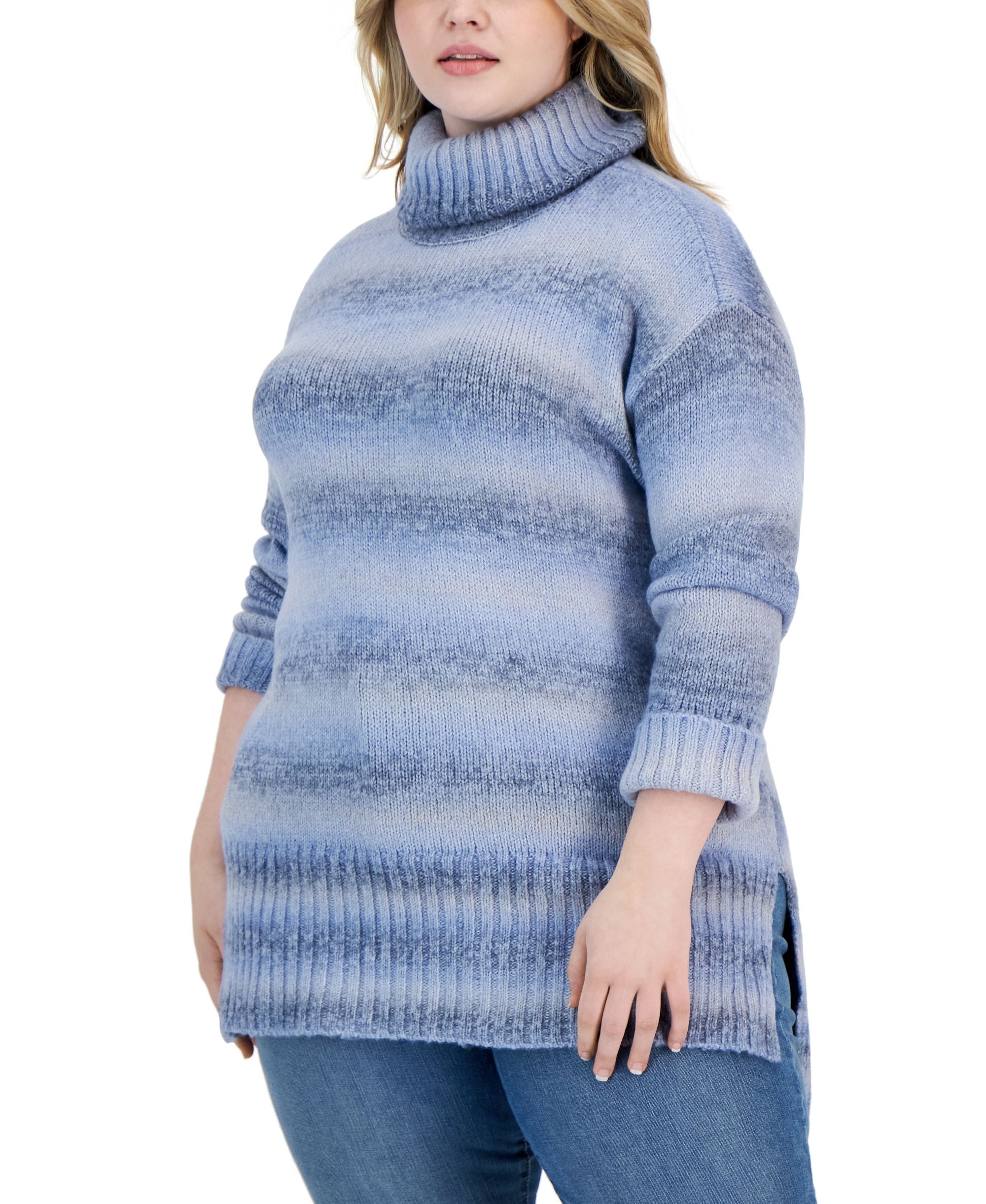 Style & Co Plus Size Turtleneck Tunic Sweater