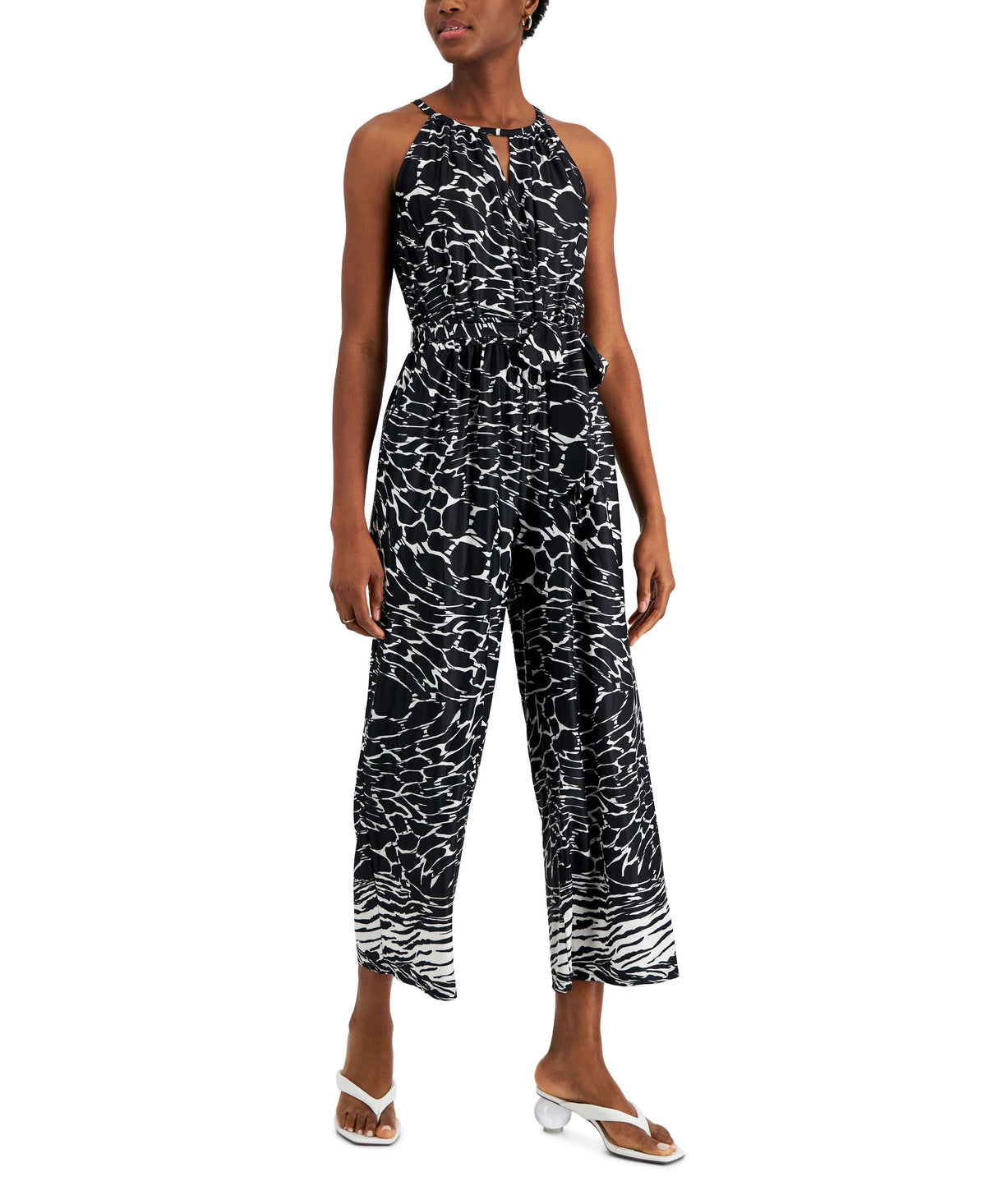 JPR Studio Printed Sleeveless Jumpsuit