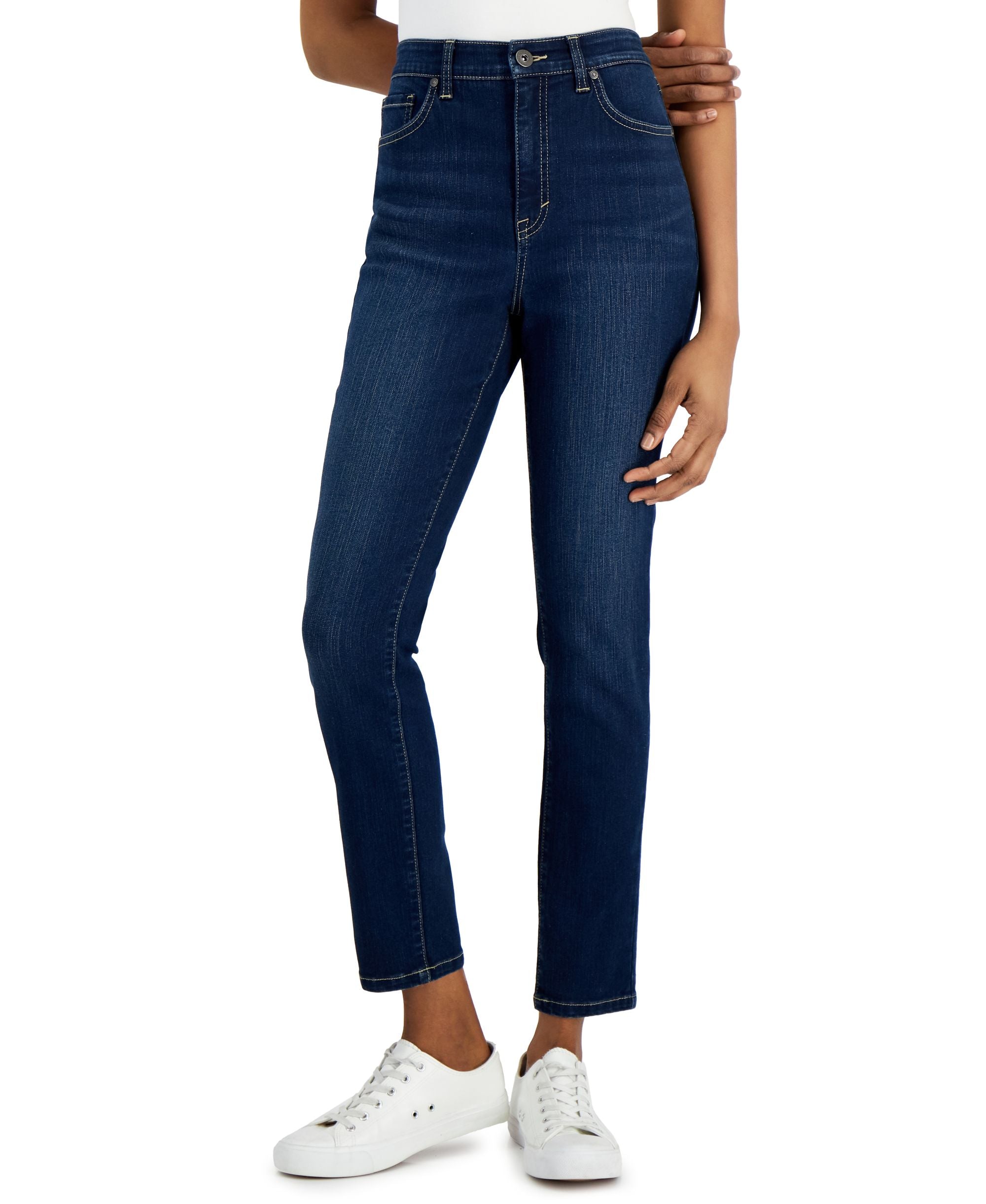 Style & Co Petite High Rise Skinny Jeans