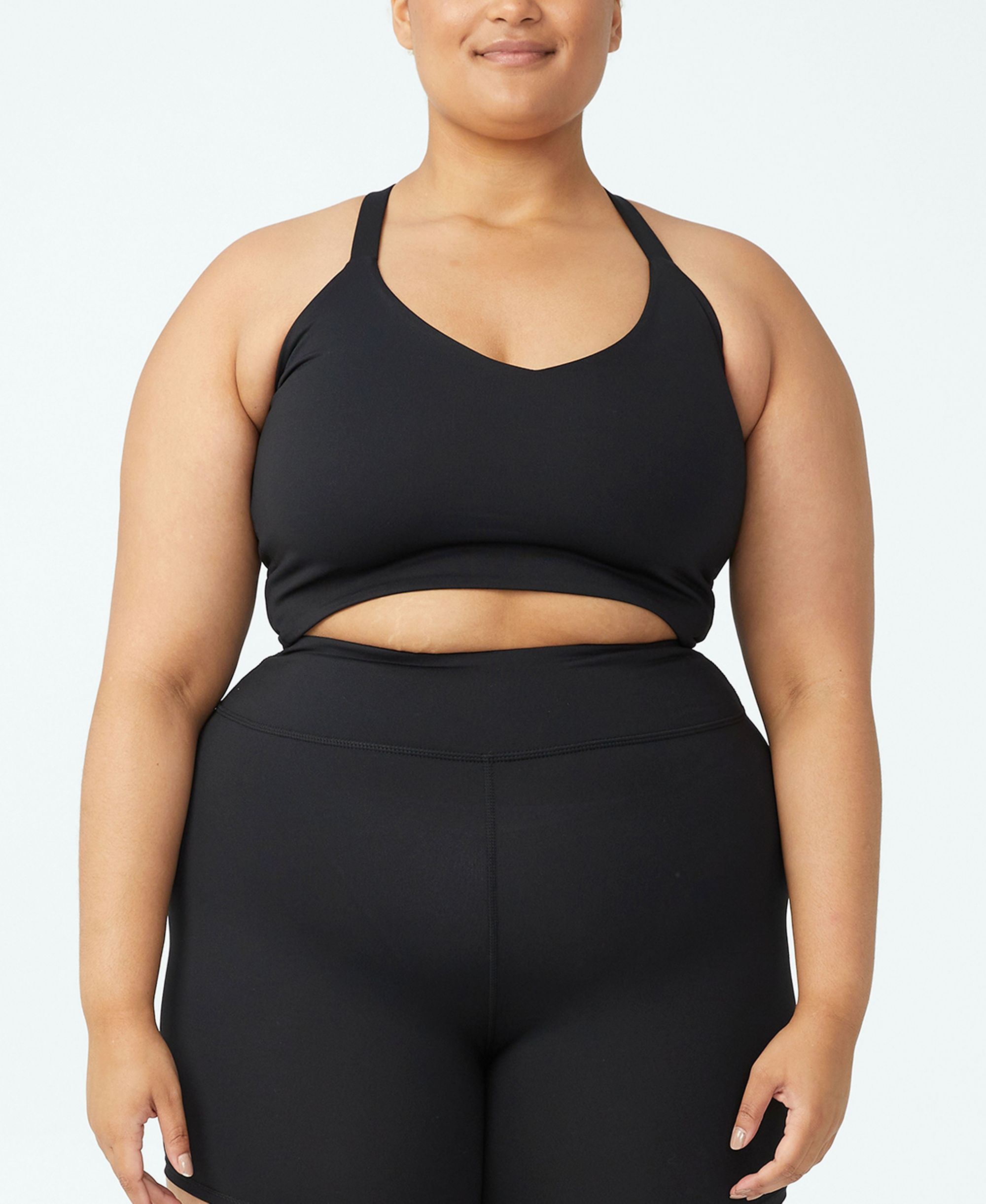 Trendy Plus Size Active Summer Bra