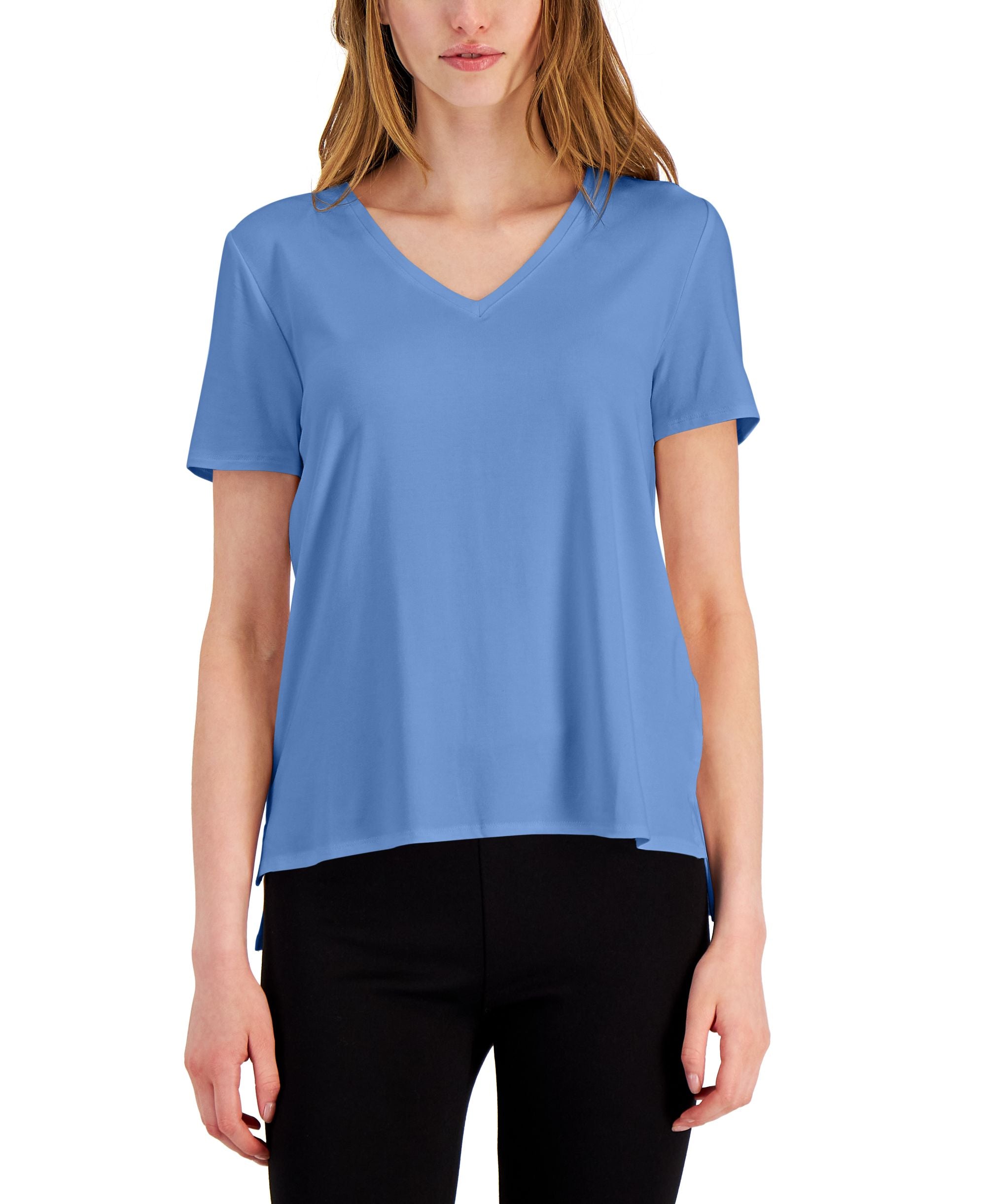 Alfani V Neck T-Shirt