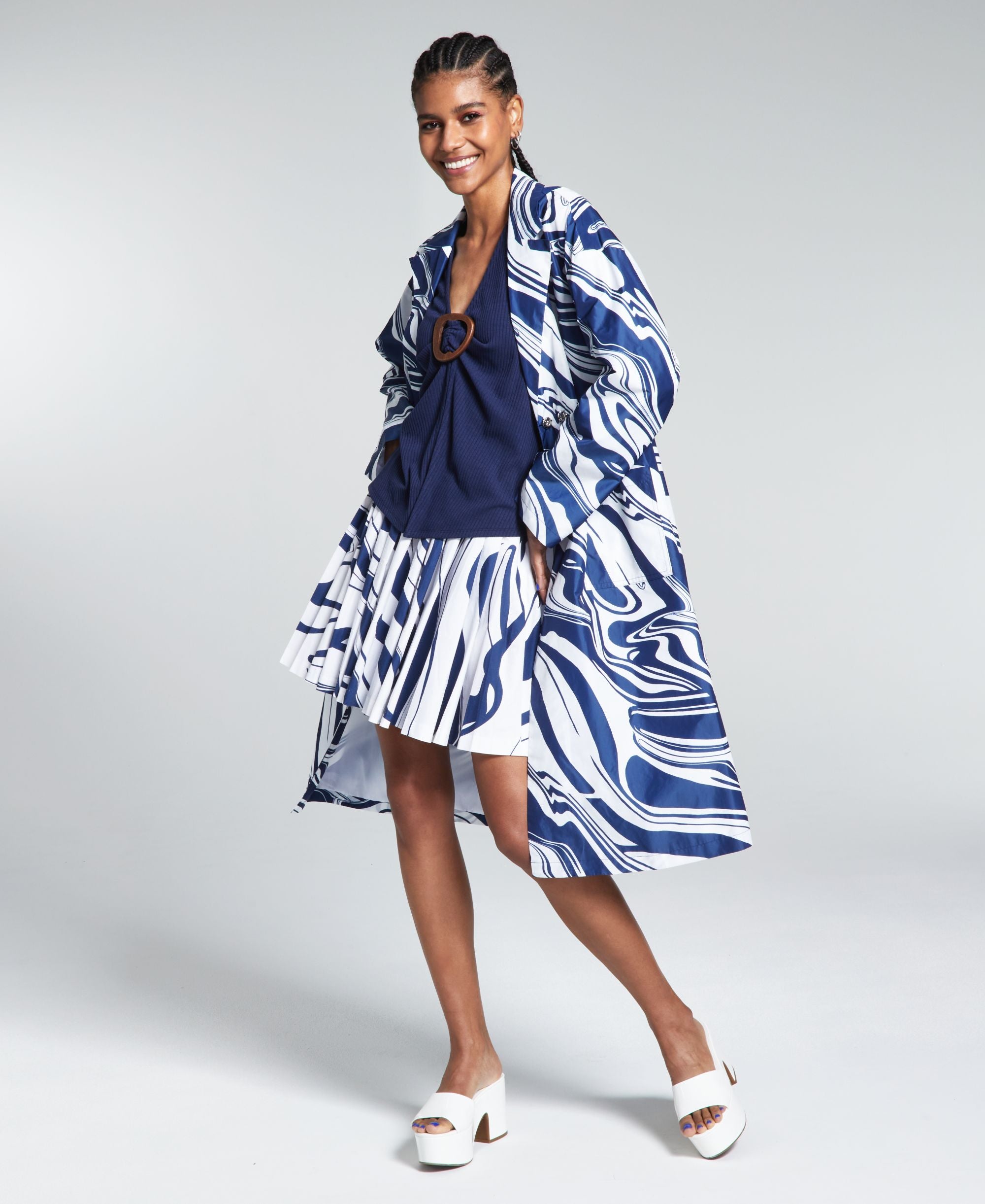 Ade Samuel For Inc Womens Lightweight Jacket