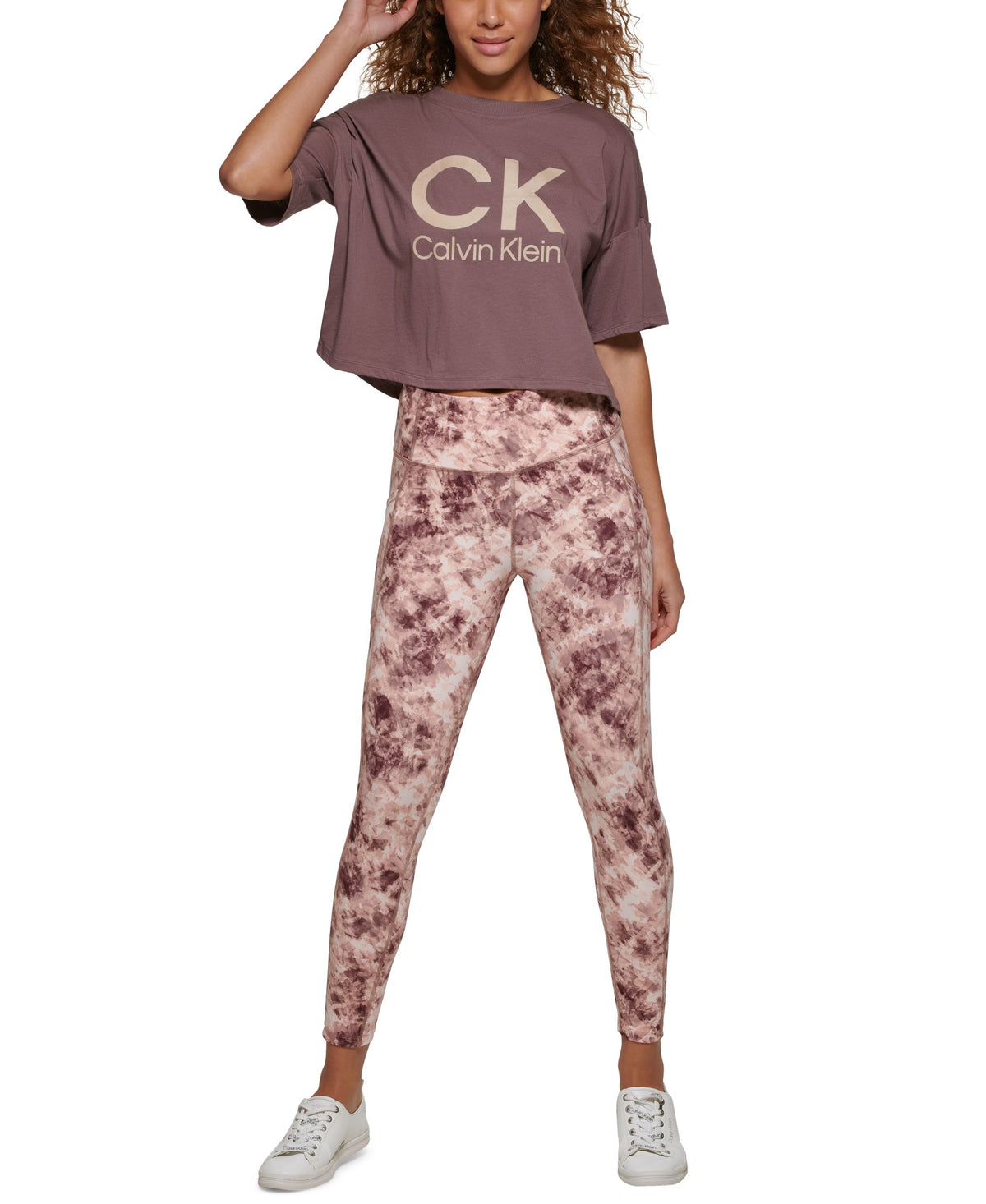 Calvin Klein Performance Printed High Rise 7/8 Leggings