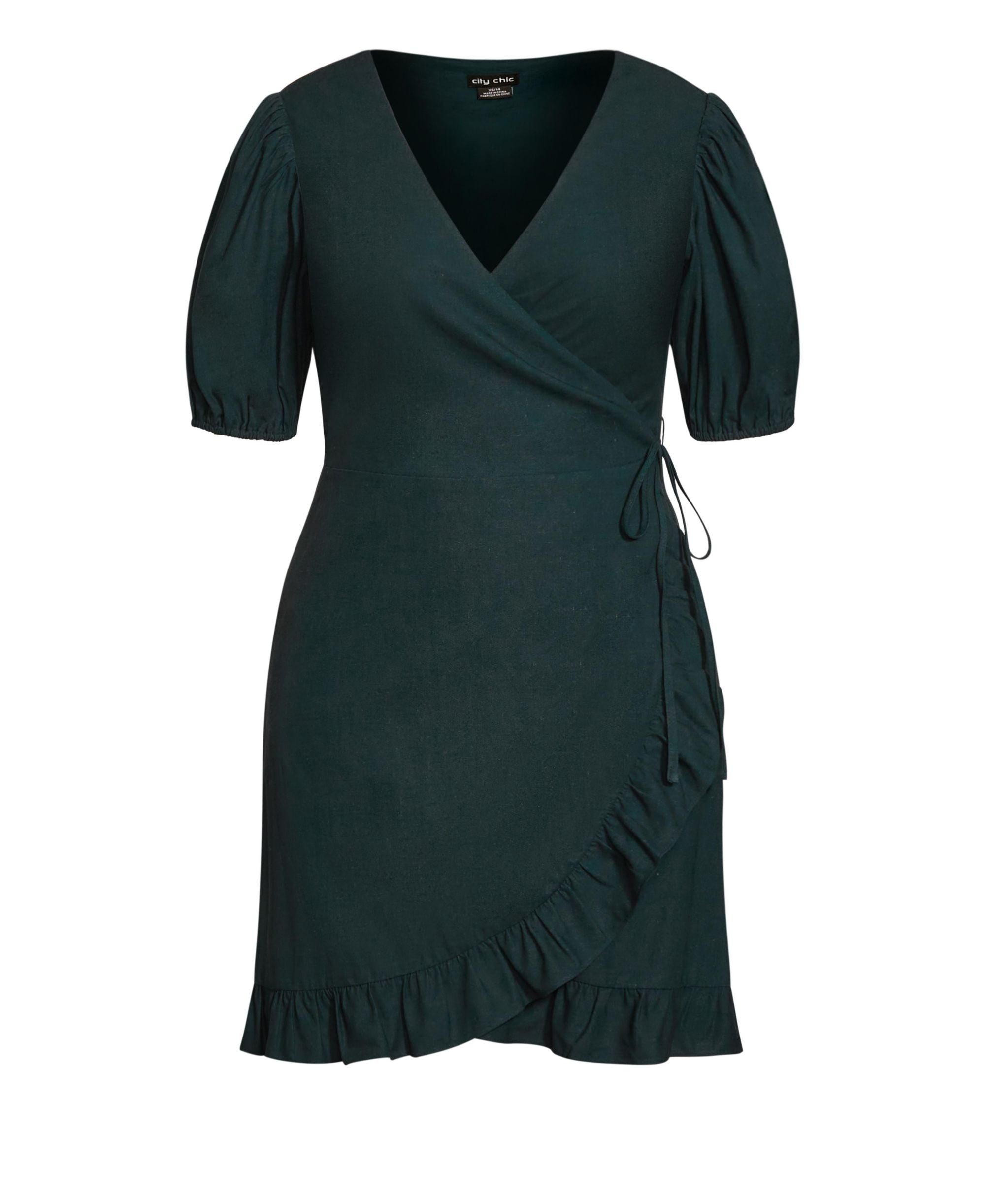 City Chic Trendy Plus Ruffle Dreams Dress