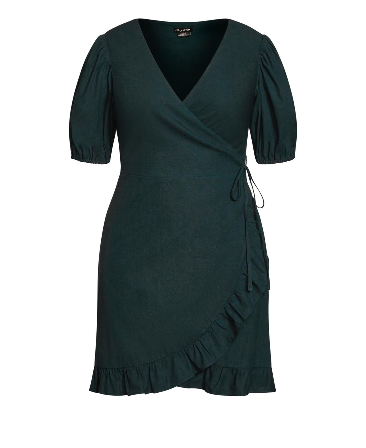 City Chic Trendy Plus Ruffle Dreams Dress