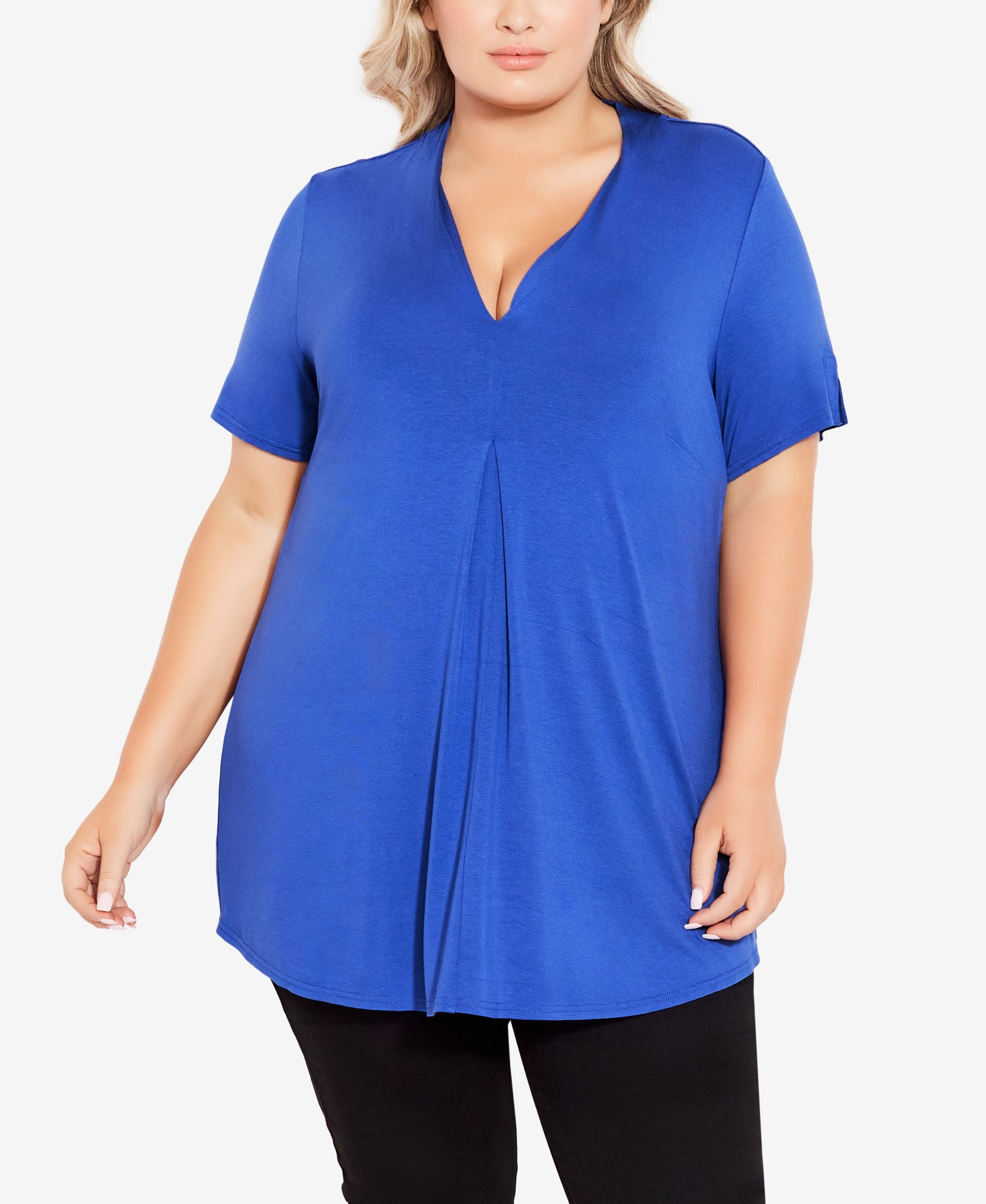 Plus Size Kaylie High Low Top