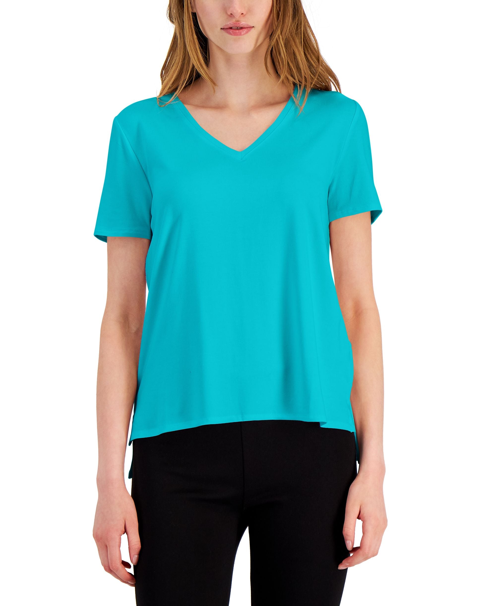 Alfani V Neck T-Shirt