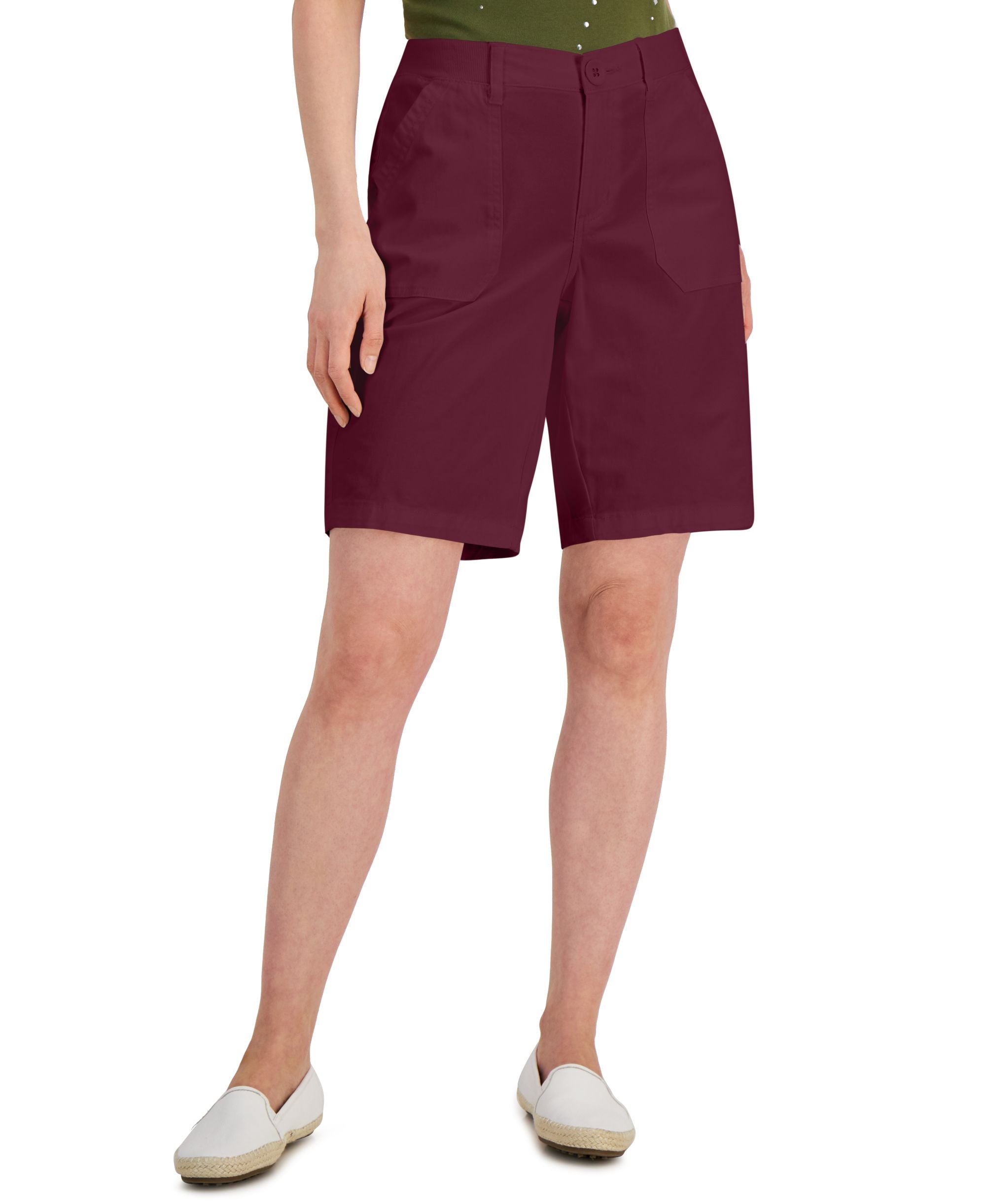 Karen Scott Womens Shorts