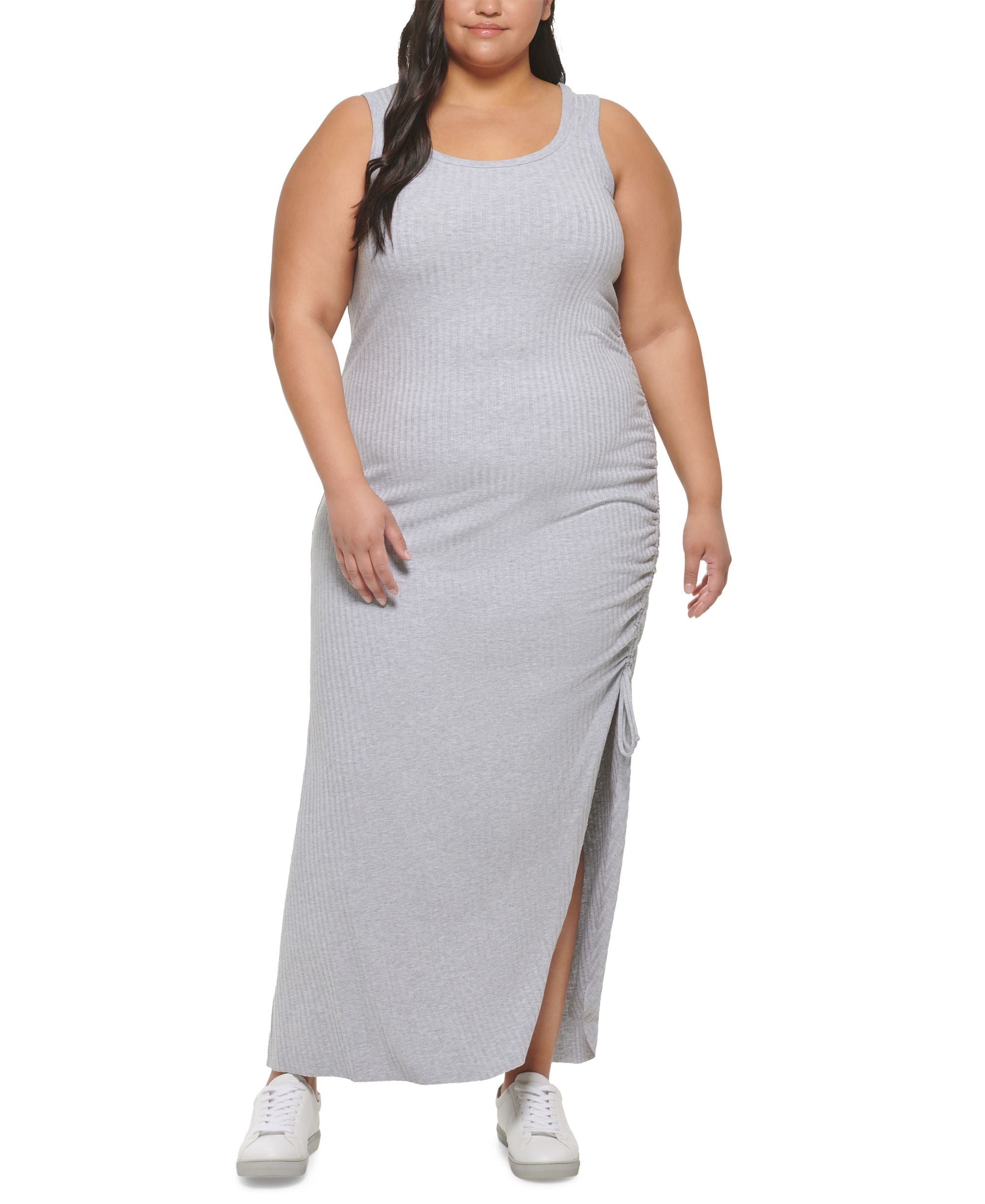 Calvin Klein Jeans Plus Size Cinched Side Tank Dress