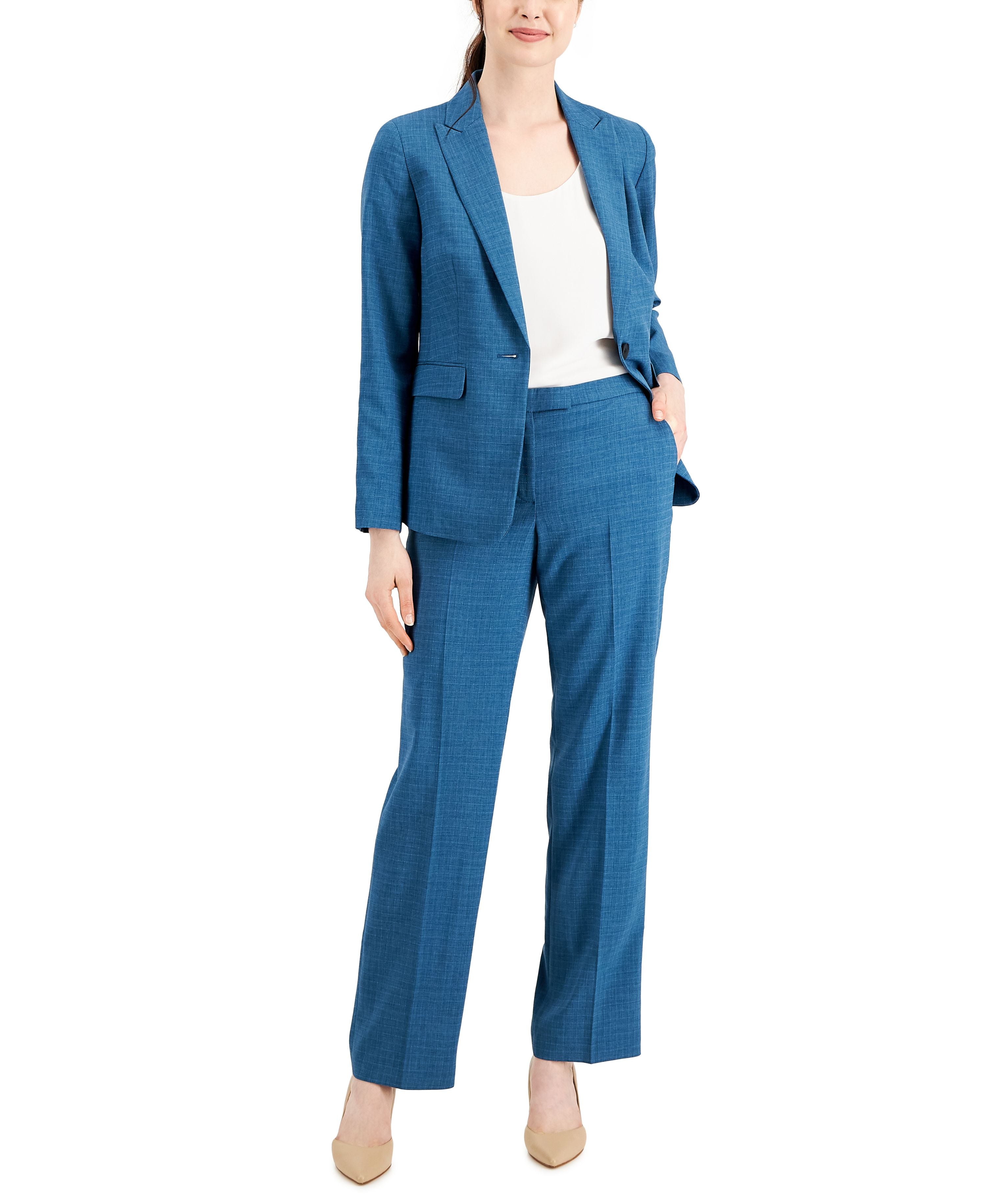 Women's Flap Pocket Pantsuit