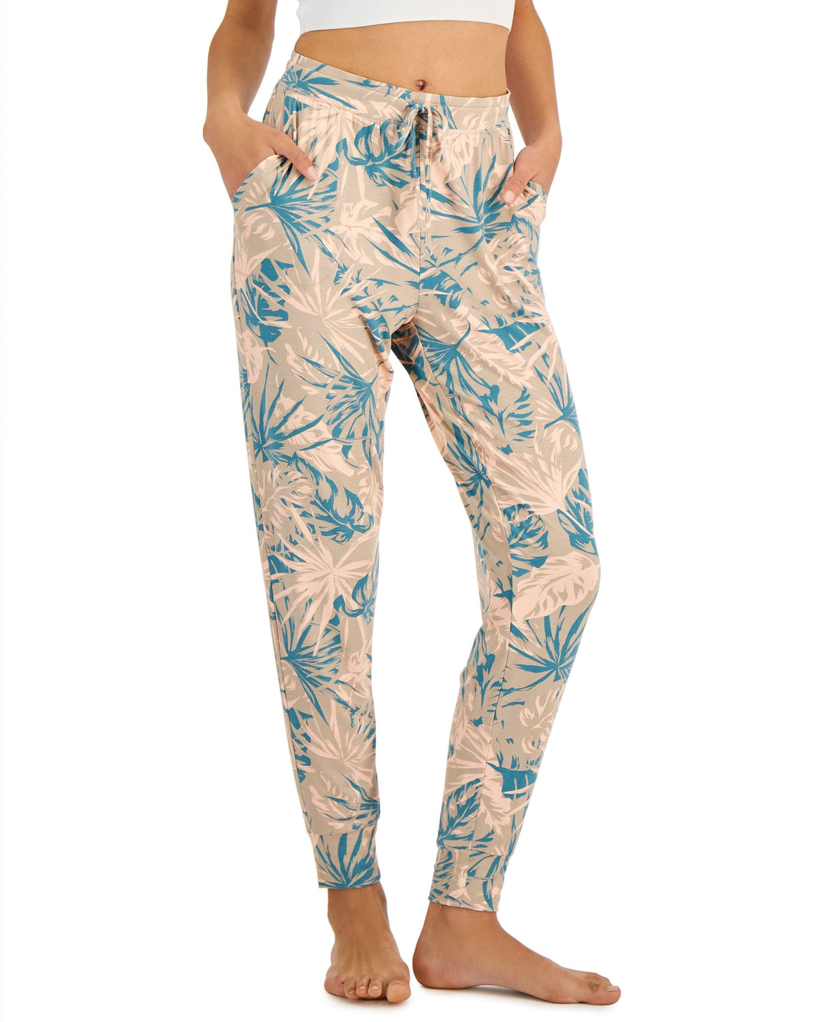 Alfani Womens Essentials Pajama Joggers