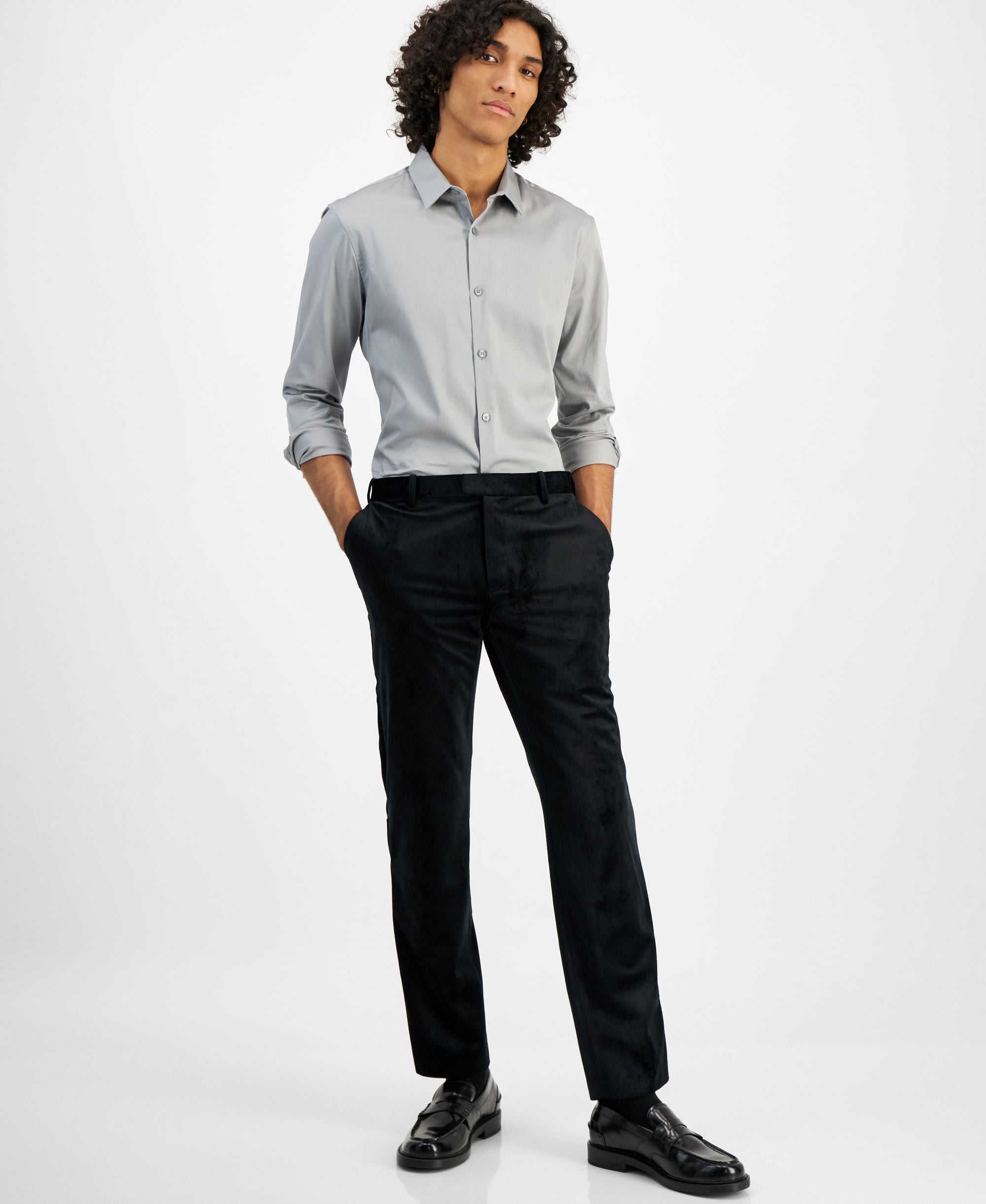 INC International Concepts Mens Slim Fit Dress Shirt