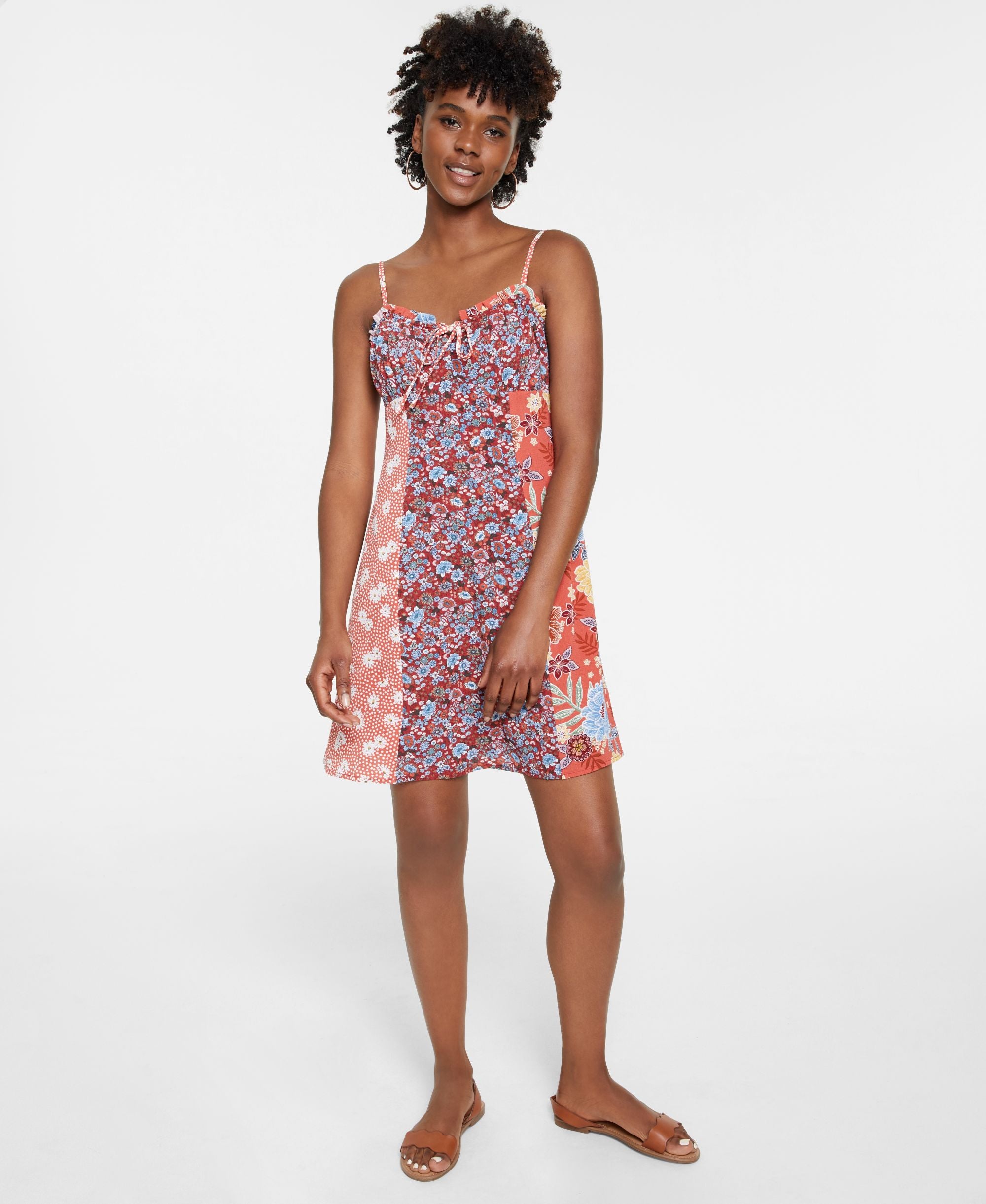 Bar III Womens Sweetheart Neck Short Mini Dress