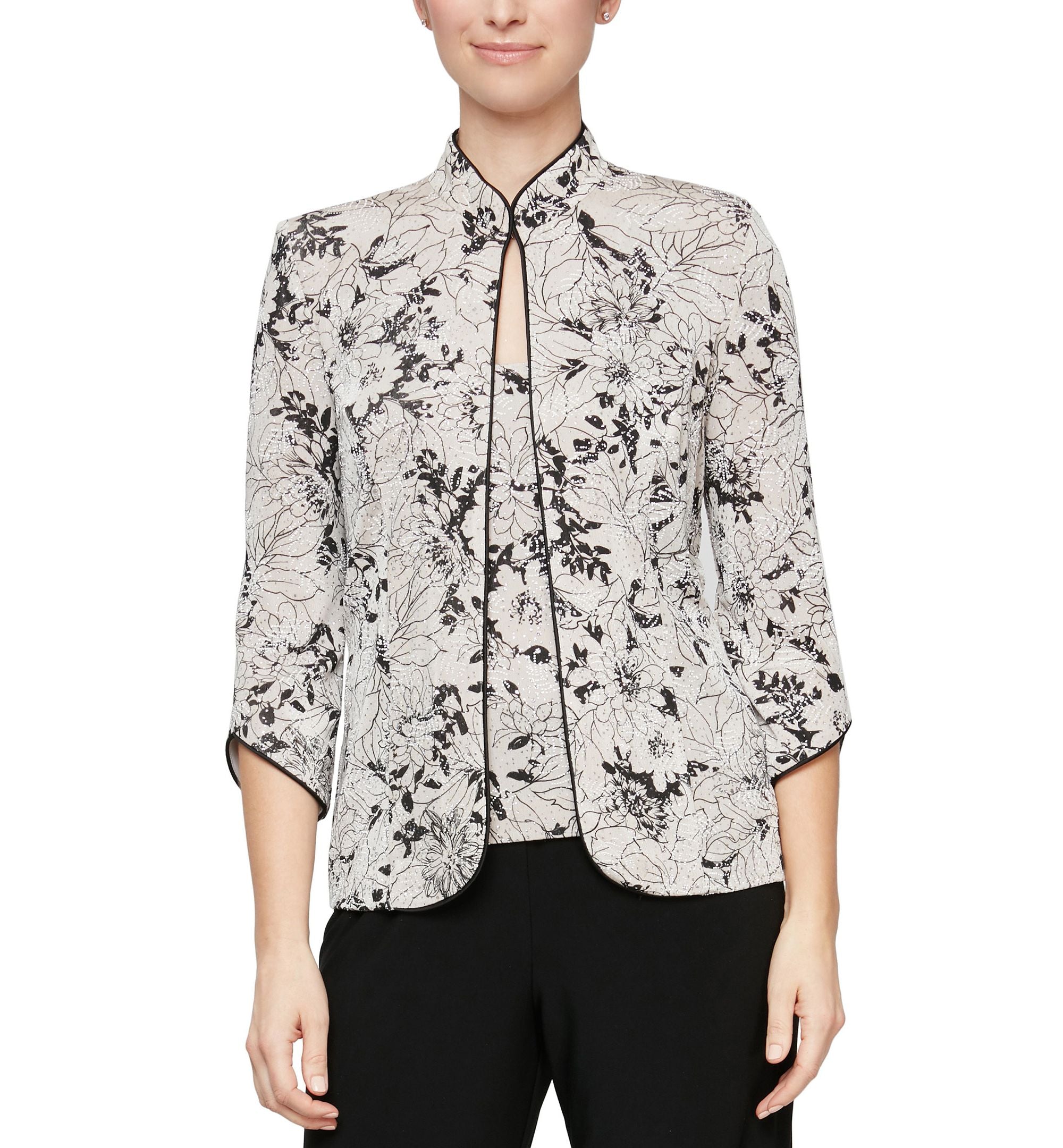 Women's Beaded Twin Set