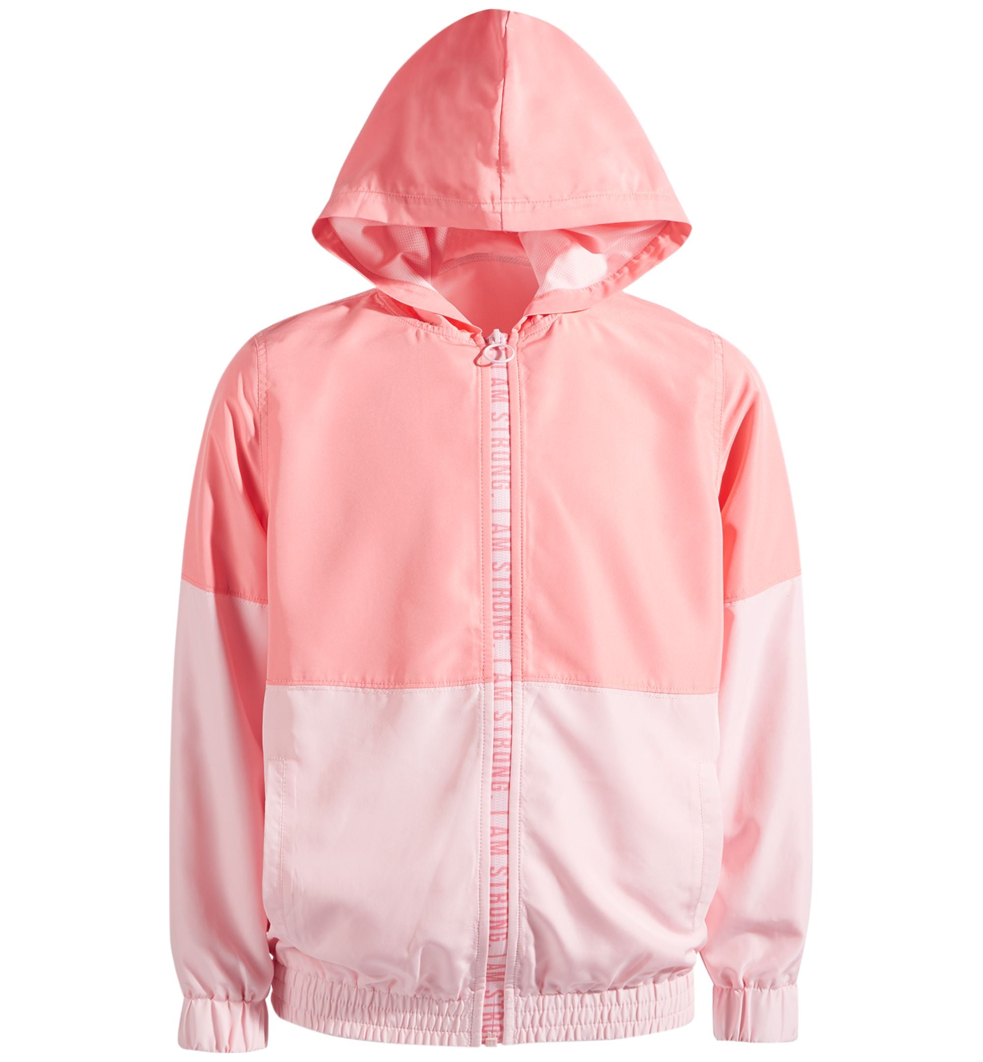 ID Ideology Big Girls August Colorblocked Full Zip Hooded Jacket