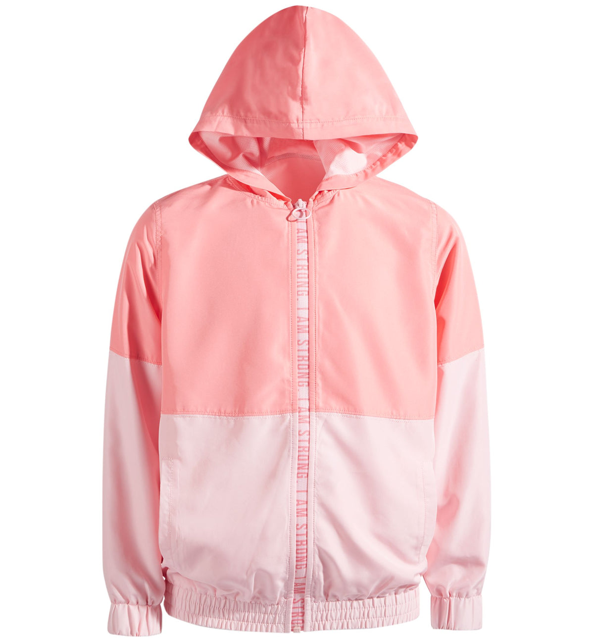 ID Ideology Big Girls August Colorblocked Full Zip Hooded Jacket