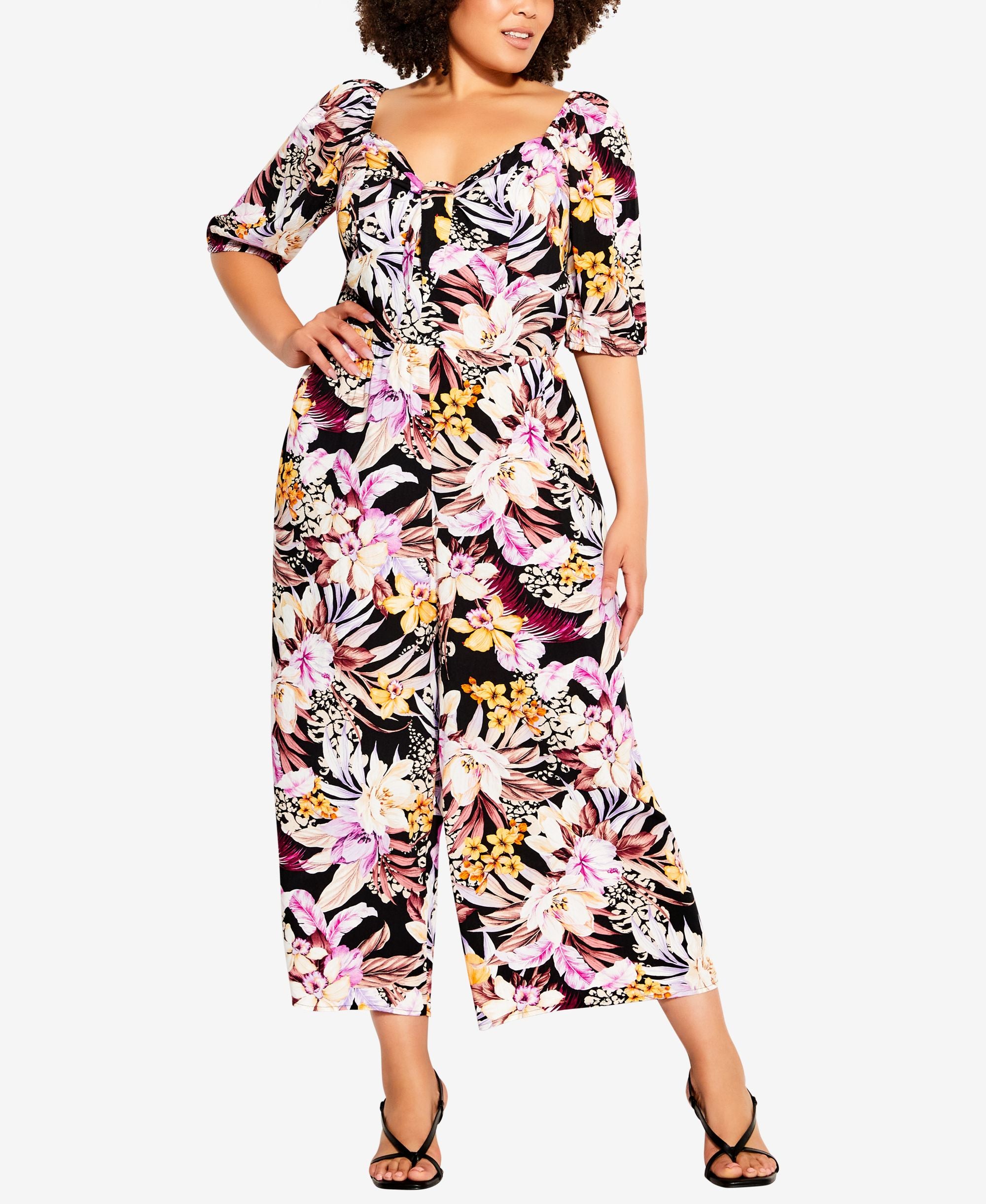 City Chic Trendy Plus Size Mahe Jumpsuit