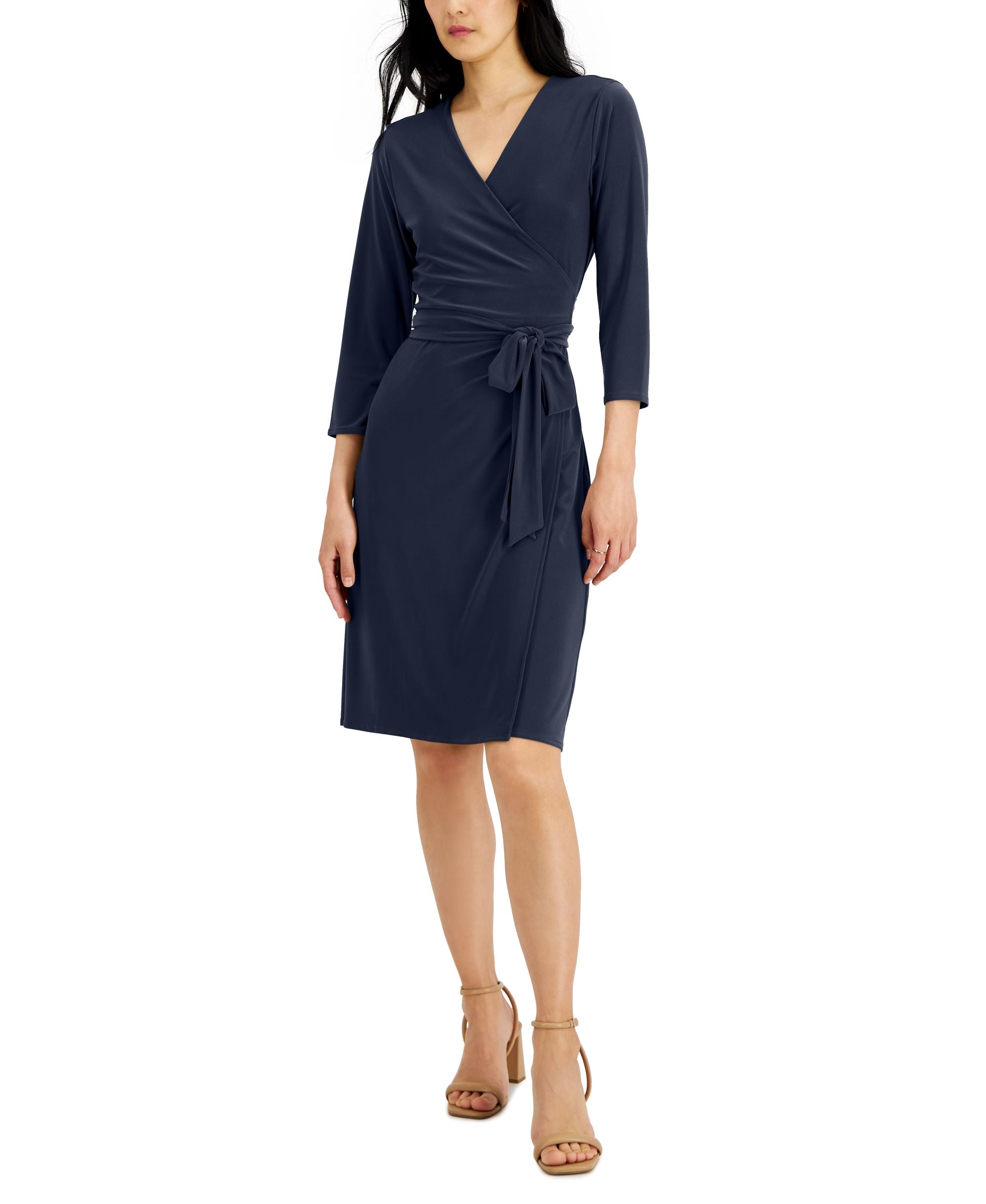 Women's V-Neck Wrap Dress