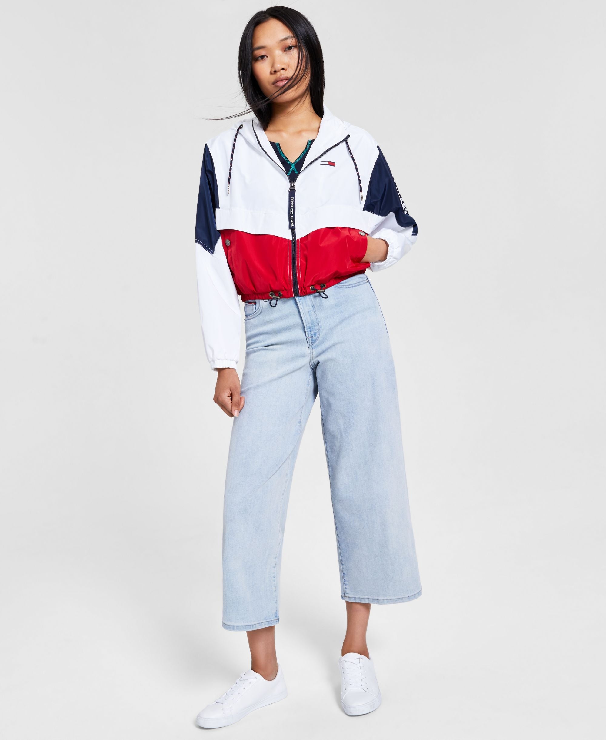 Women's Colorblocked Windbreaker