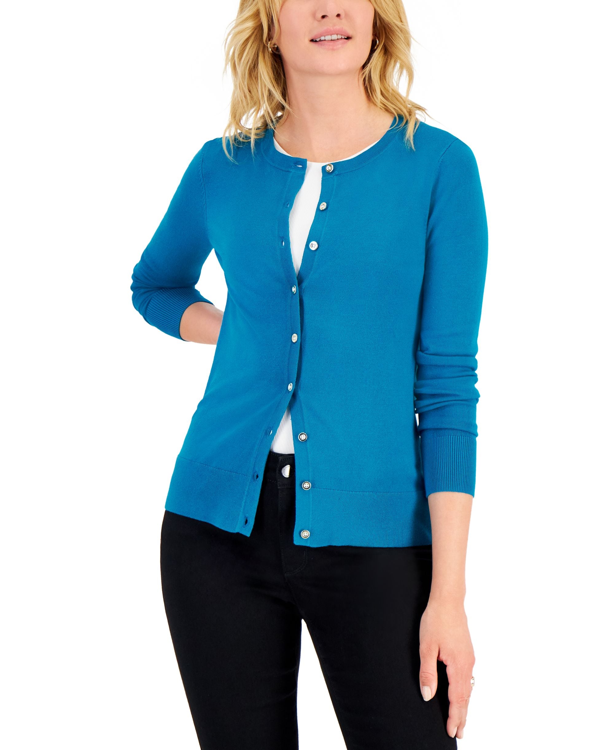 Charter Club Button Cardigan