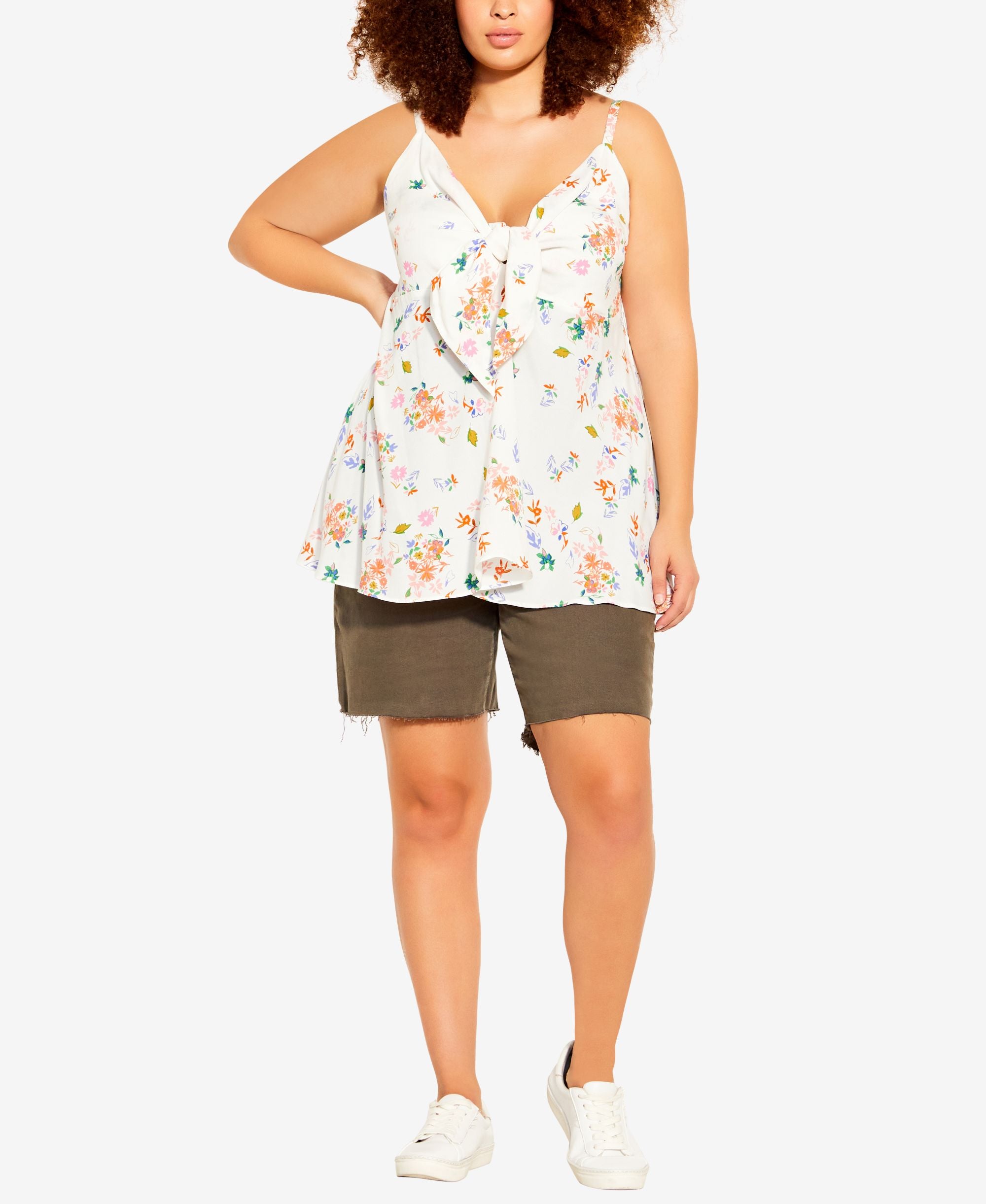 City Chic Trendy Plus Size Windswept Camisole Top