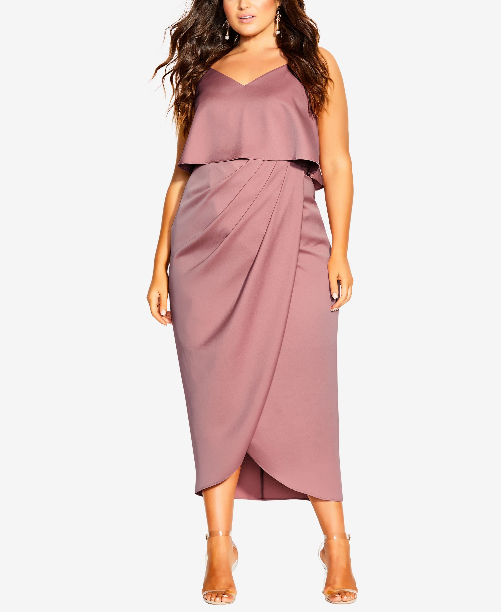 Trendy Plus Size Baby Frill Dress