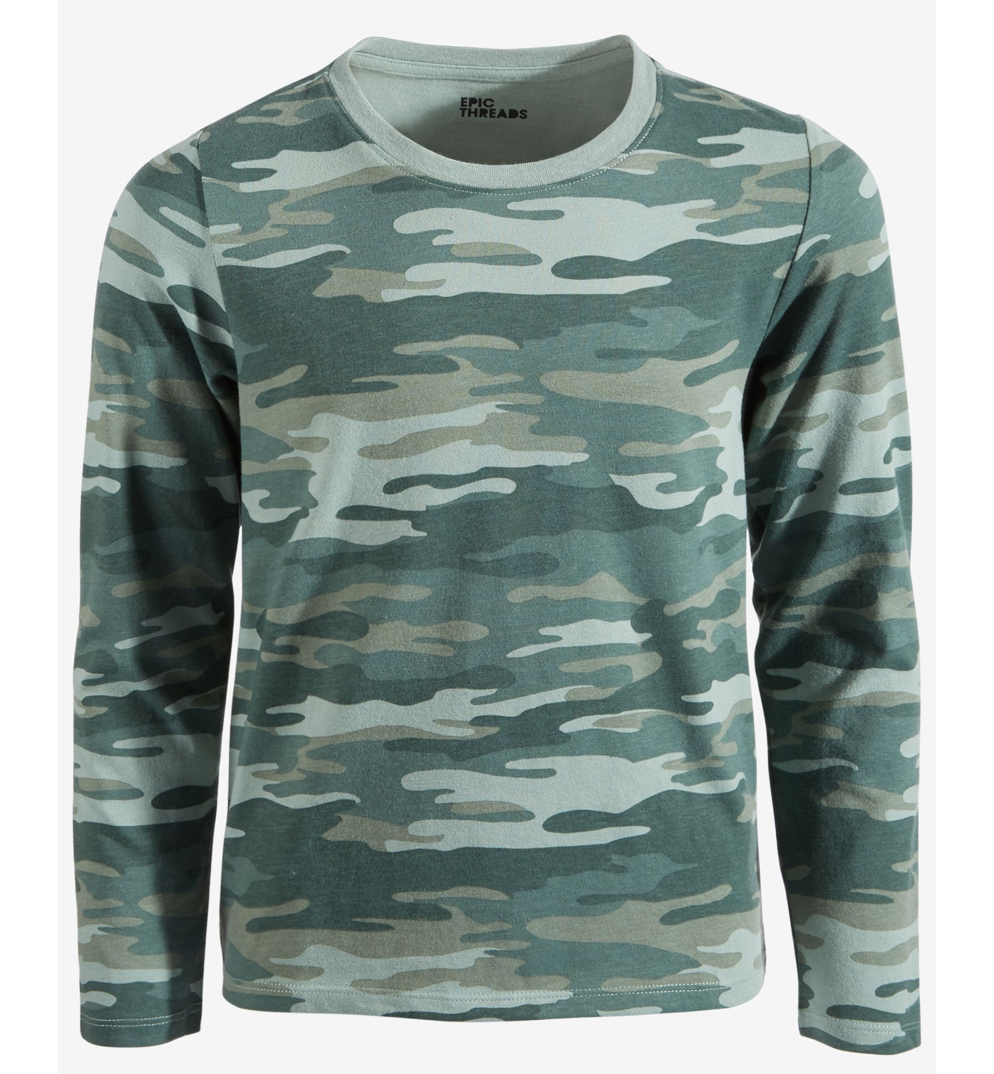 Epic Threads Little Boys Camo Print Shirt