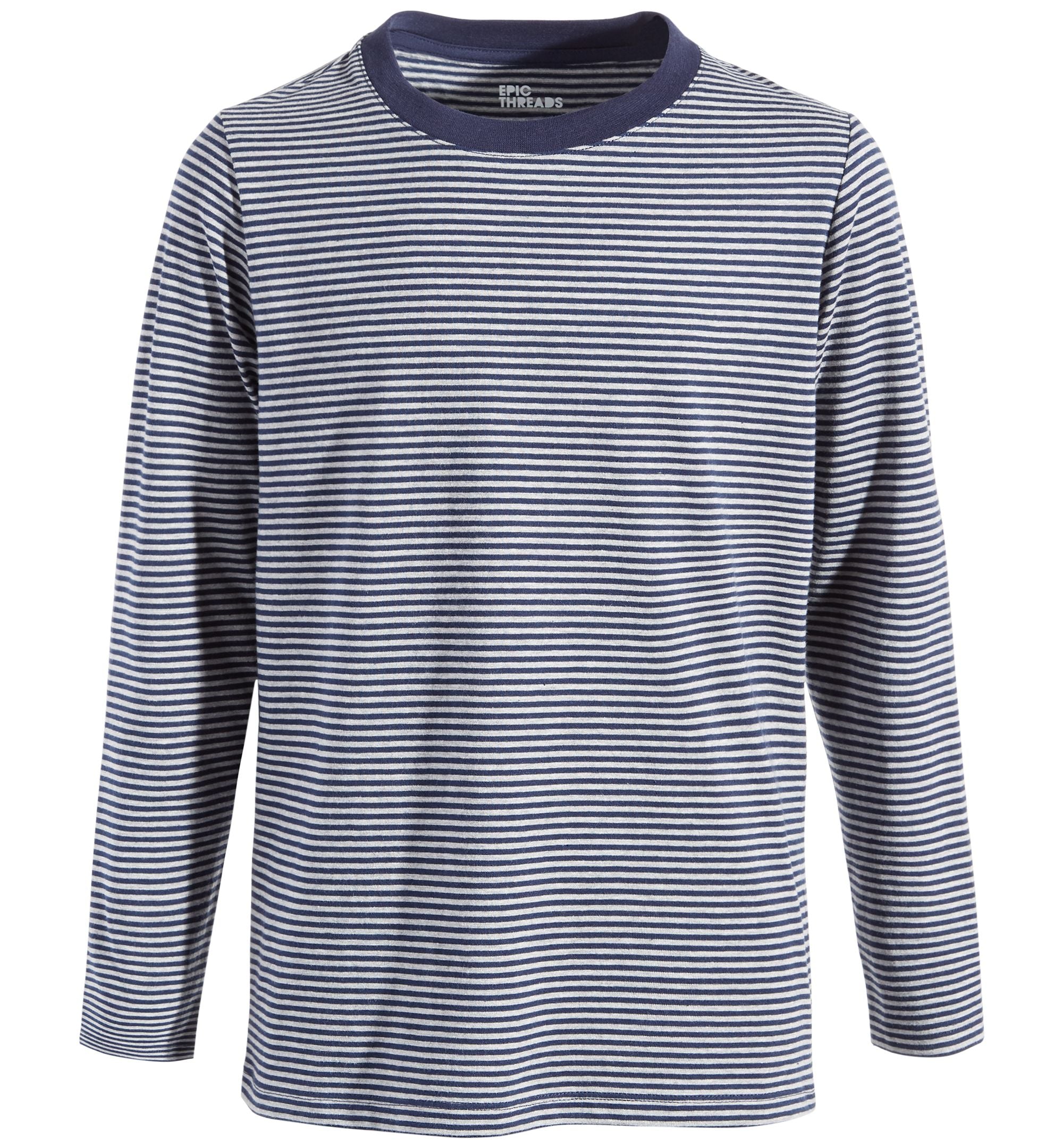 Epic Threads Big Boys Micro Striped Shirt