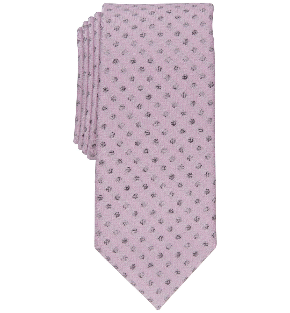 Men's Slim Herringbone Dot Tie
