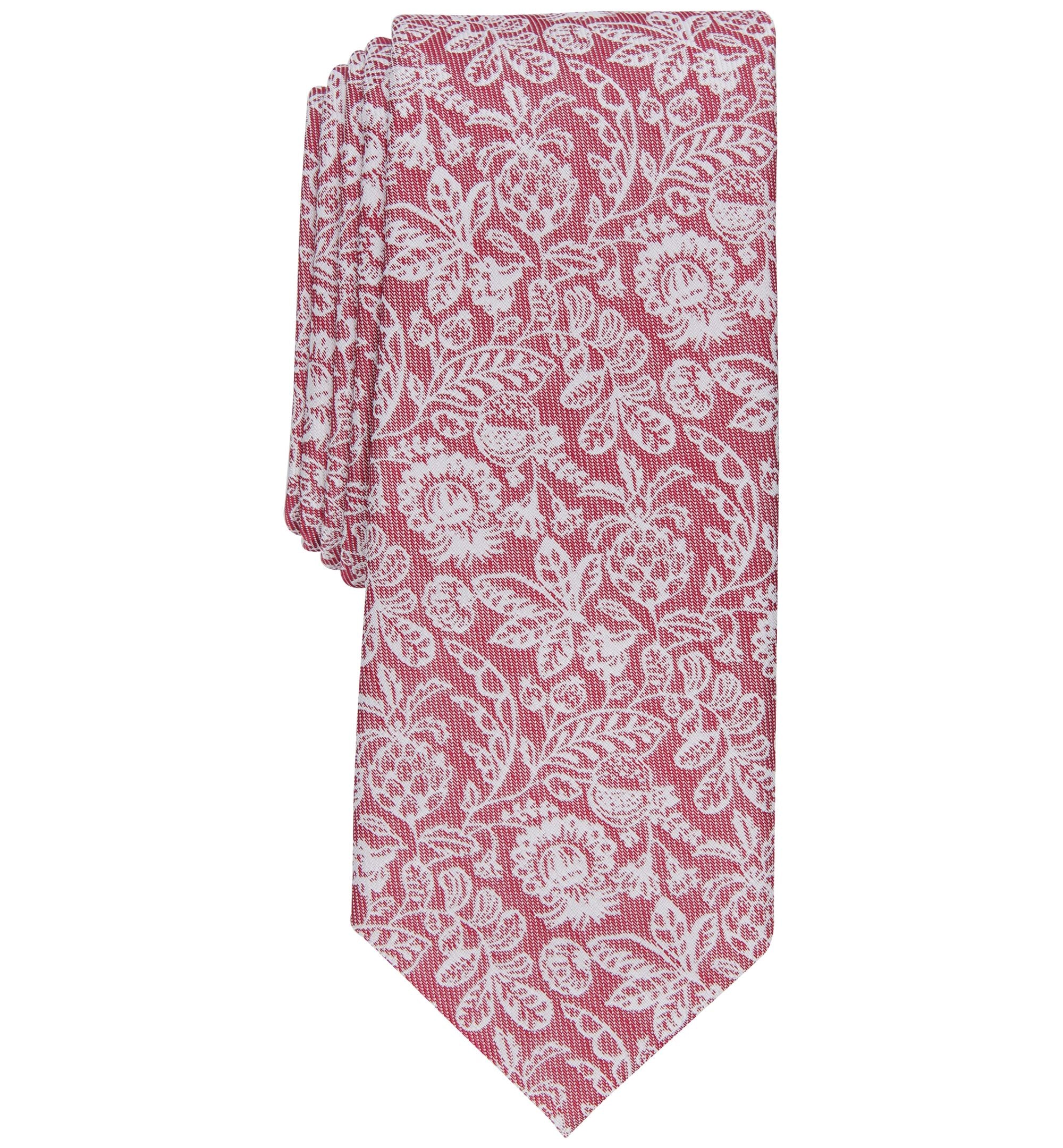 Men's Wiles Skinny Floral Tie