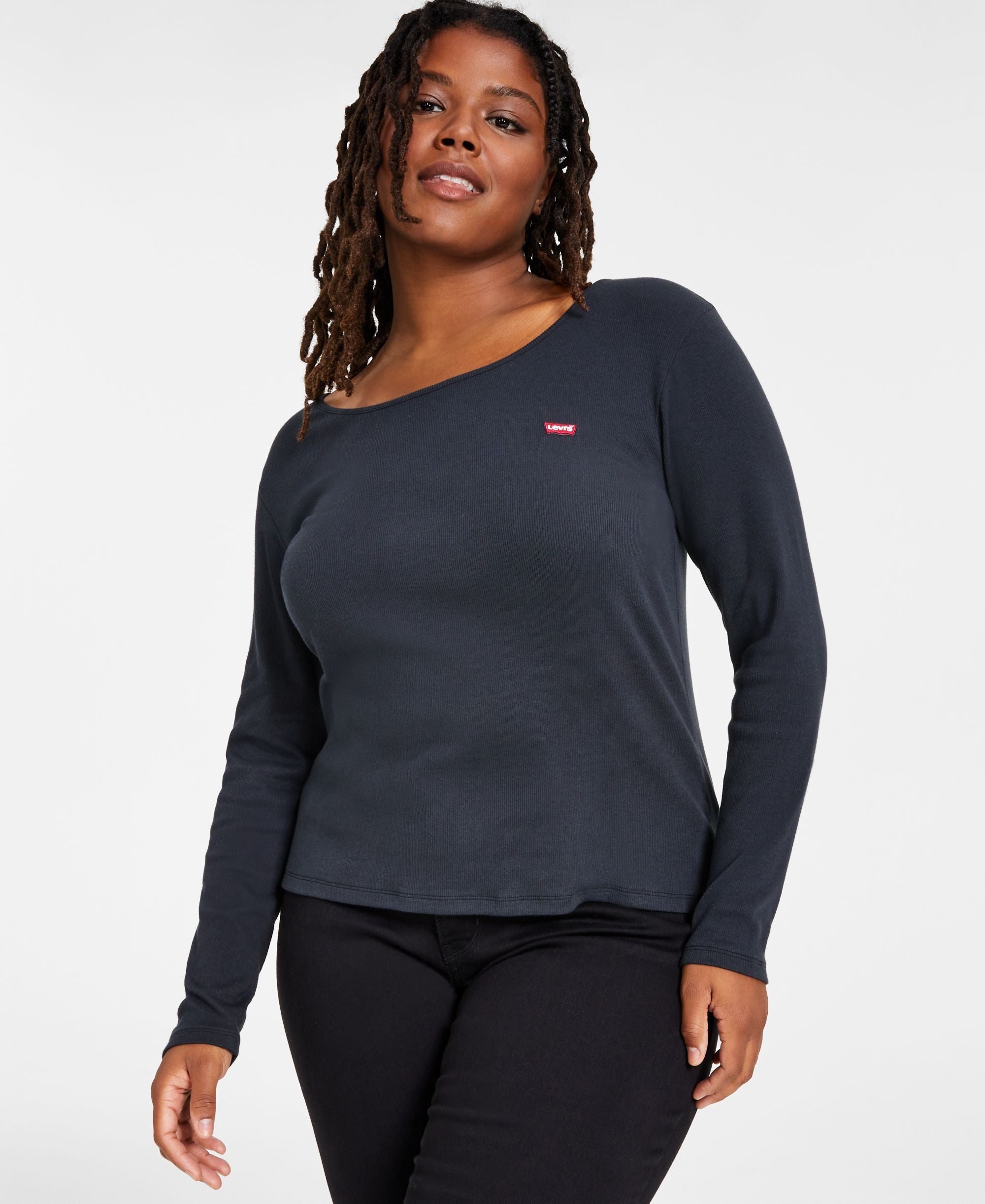 Plus Size Honey Long Sleeve T-Shirt