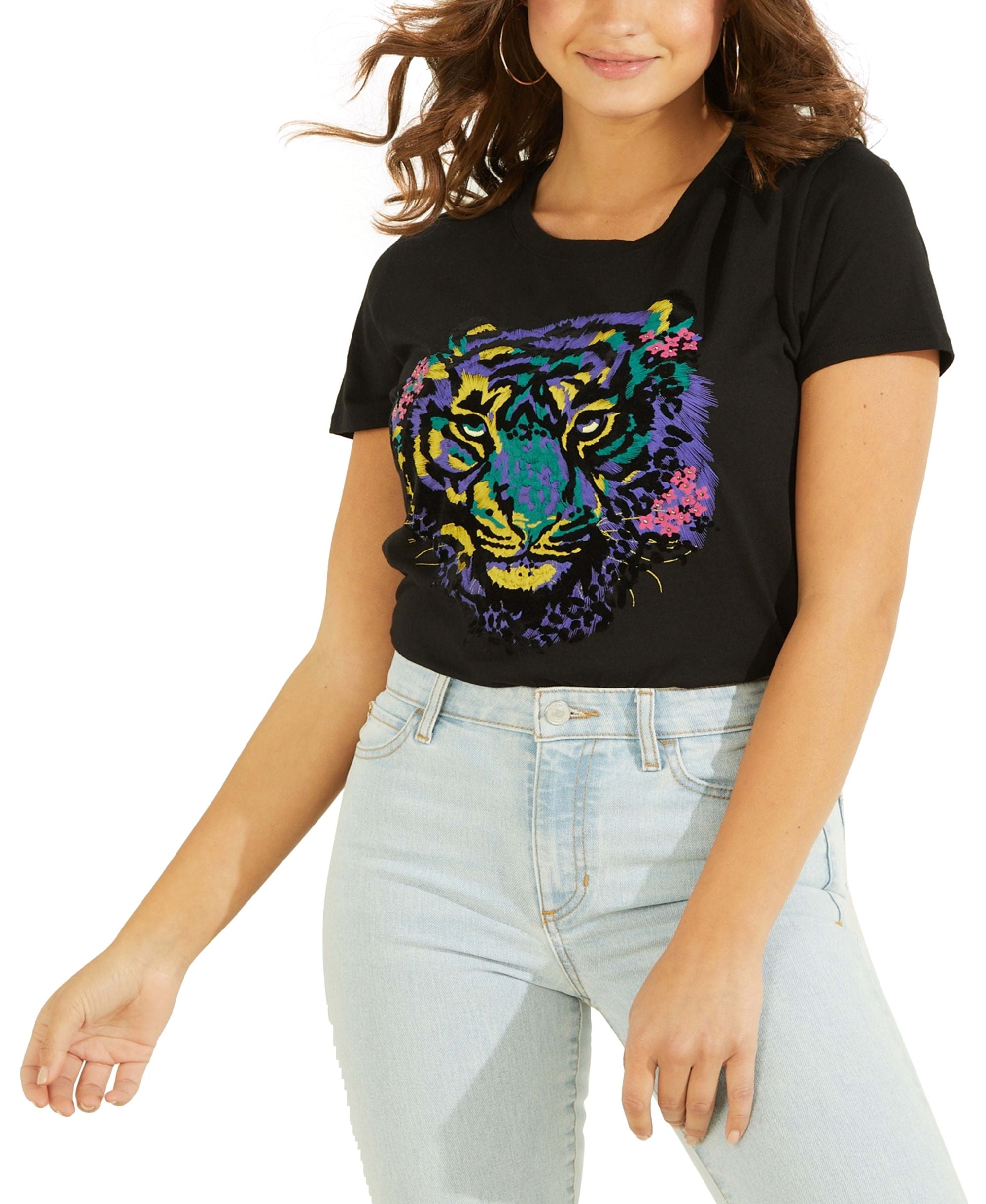 Guess Tiger Graphic T-Shirt