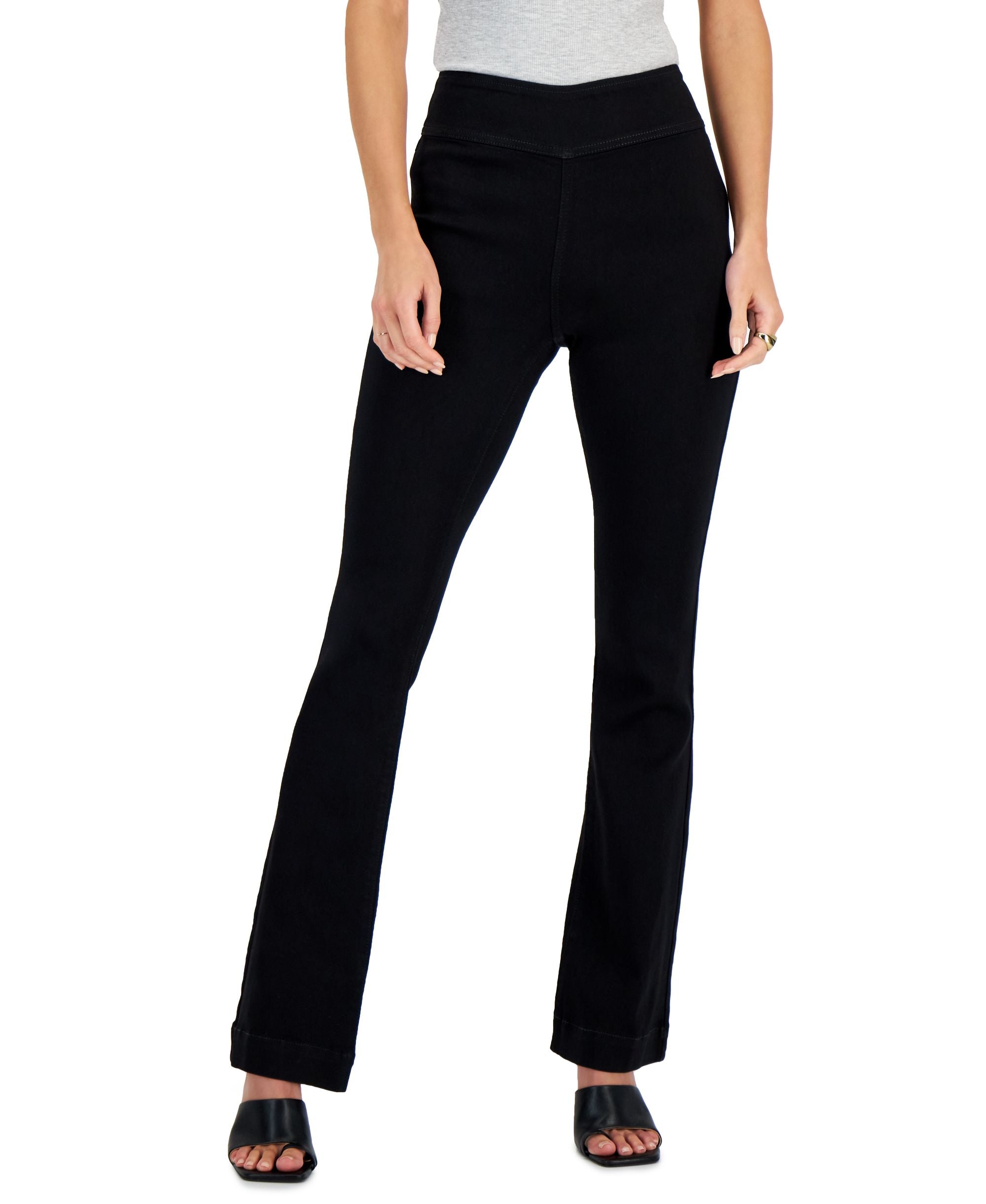 INC International Concepts Womens High Rise Pull On Jeans