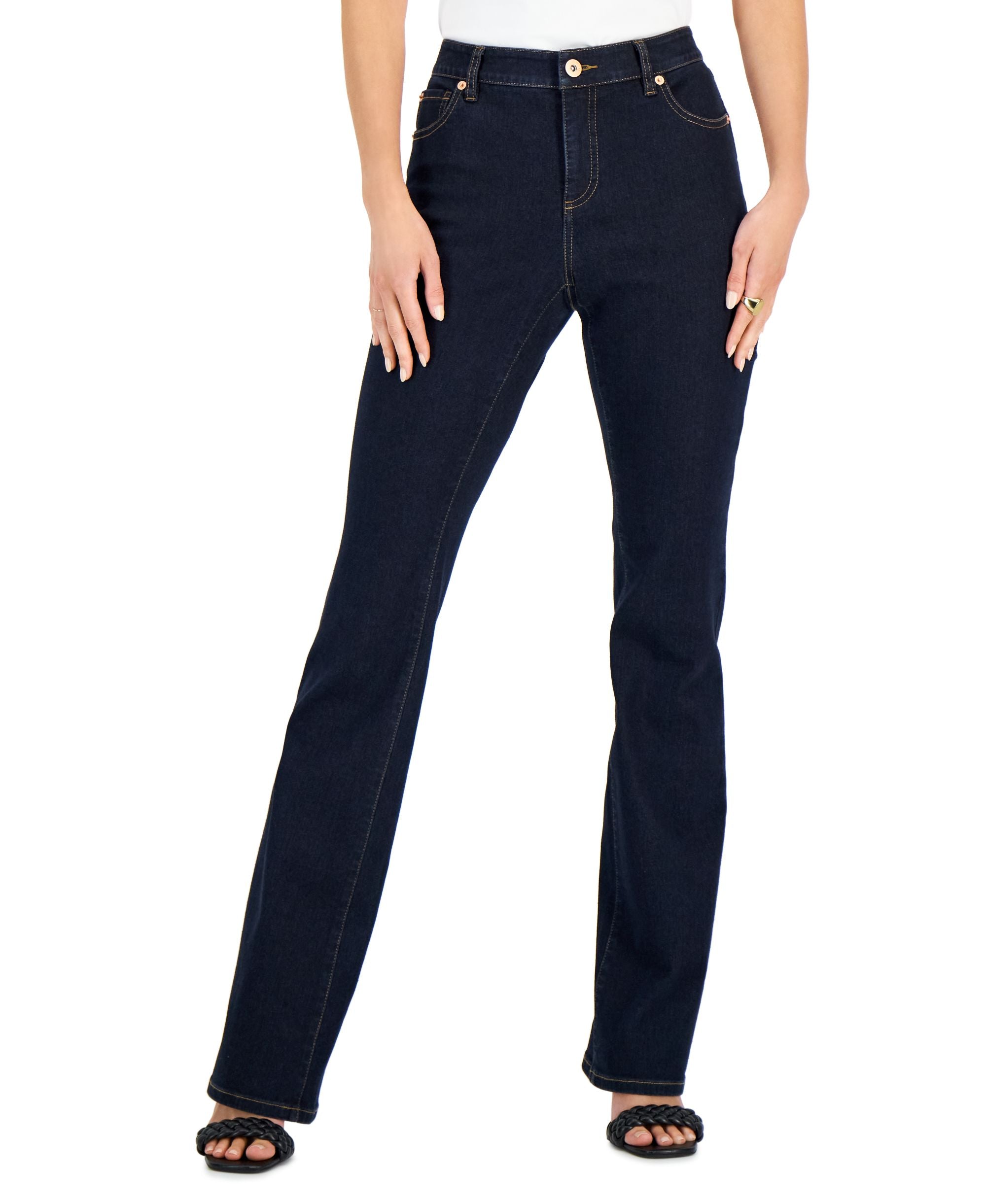 Women's Mid-Rise Bootcut Jeans