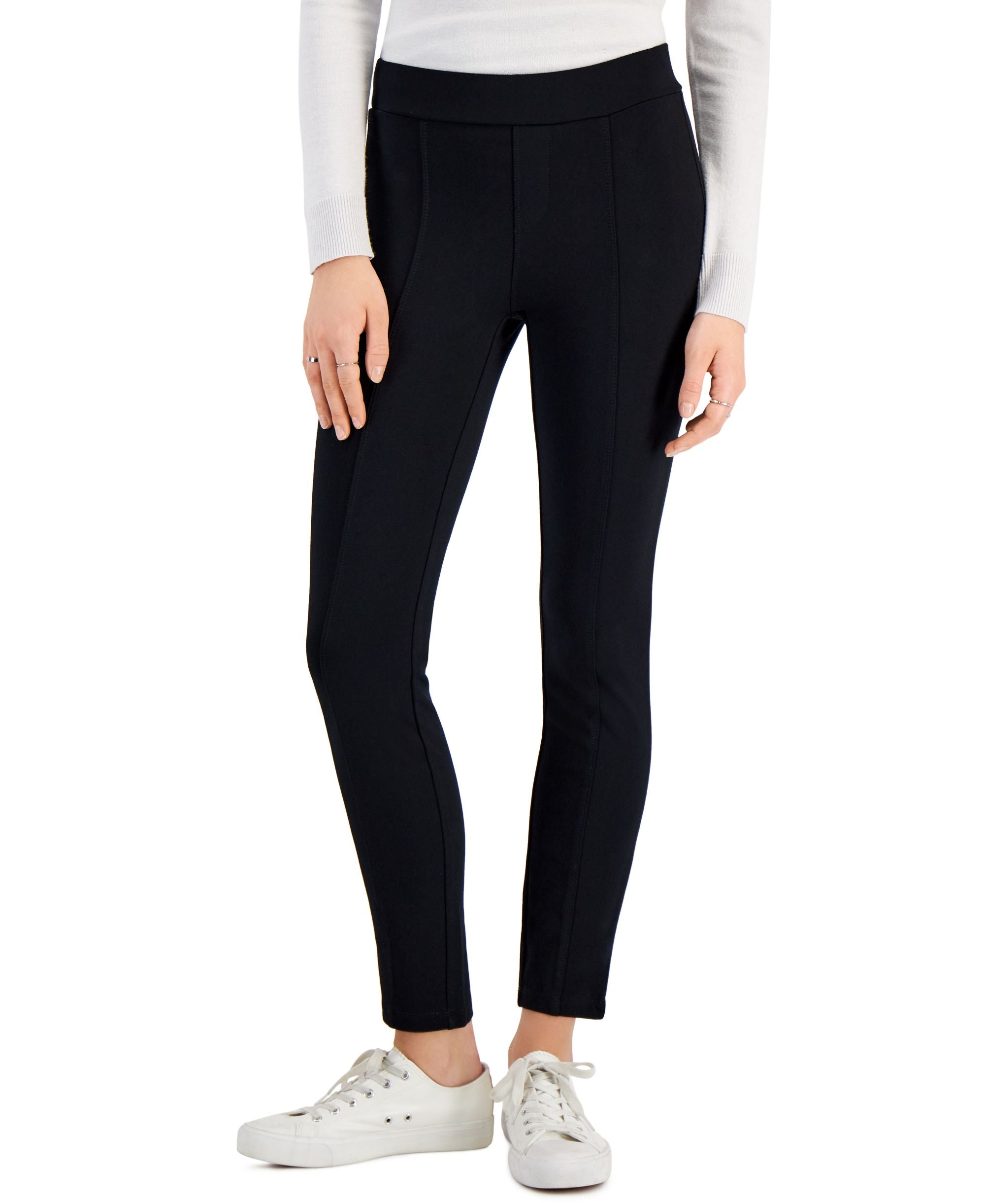Style & Co Womens Ponte Pull On Pants