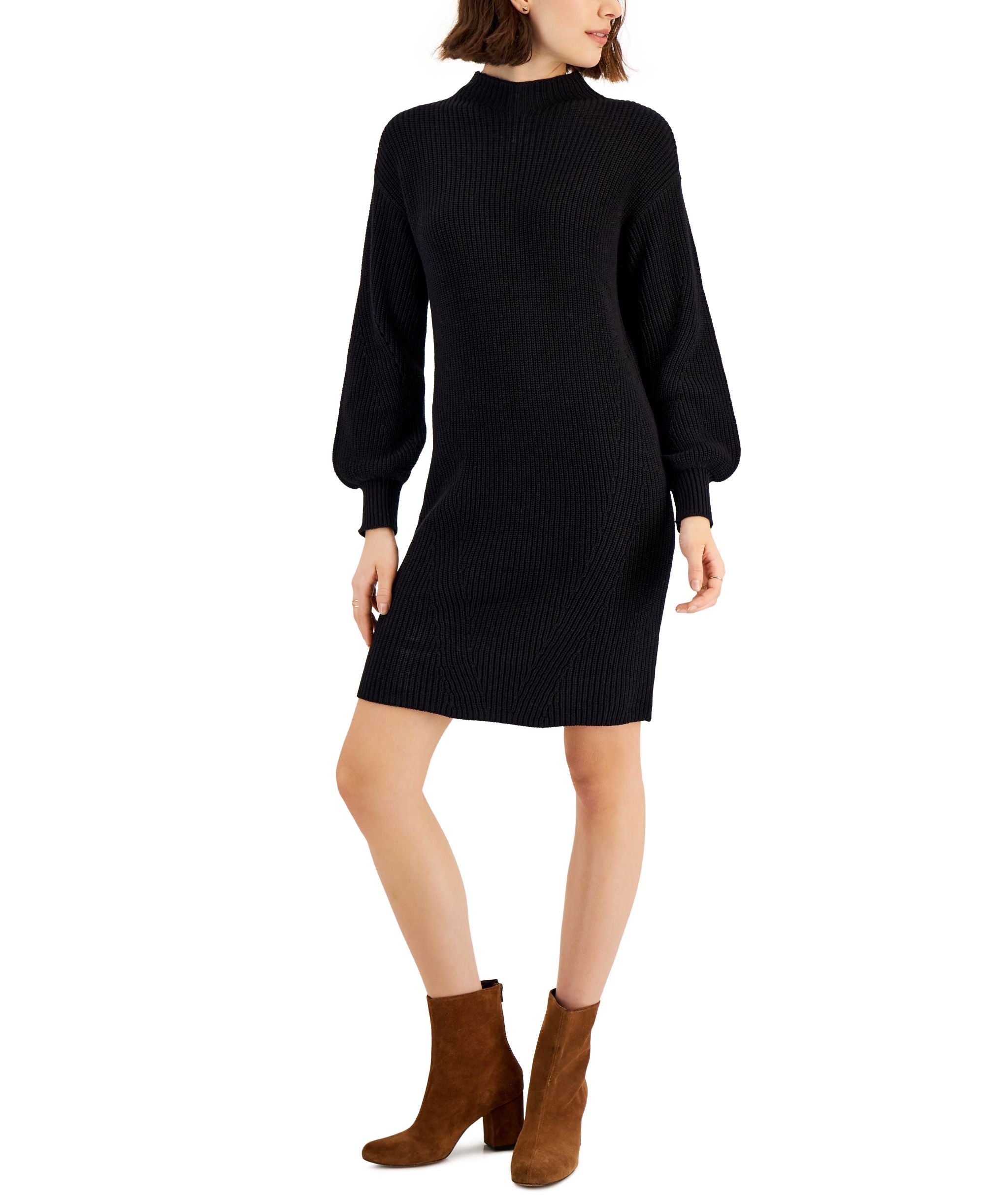 Style & Co Petite Easy Sweater Dress