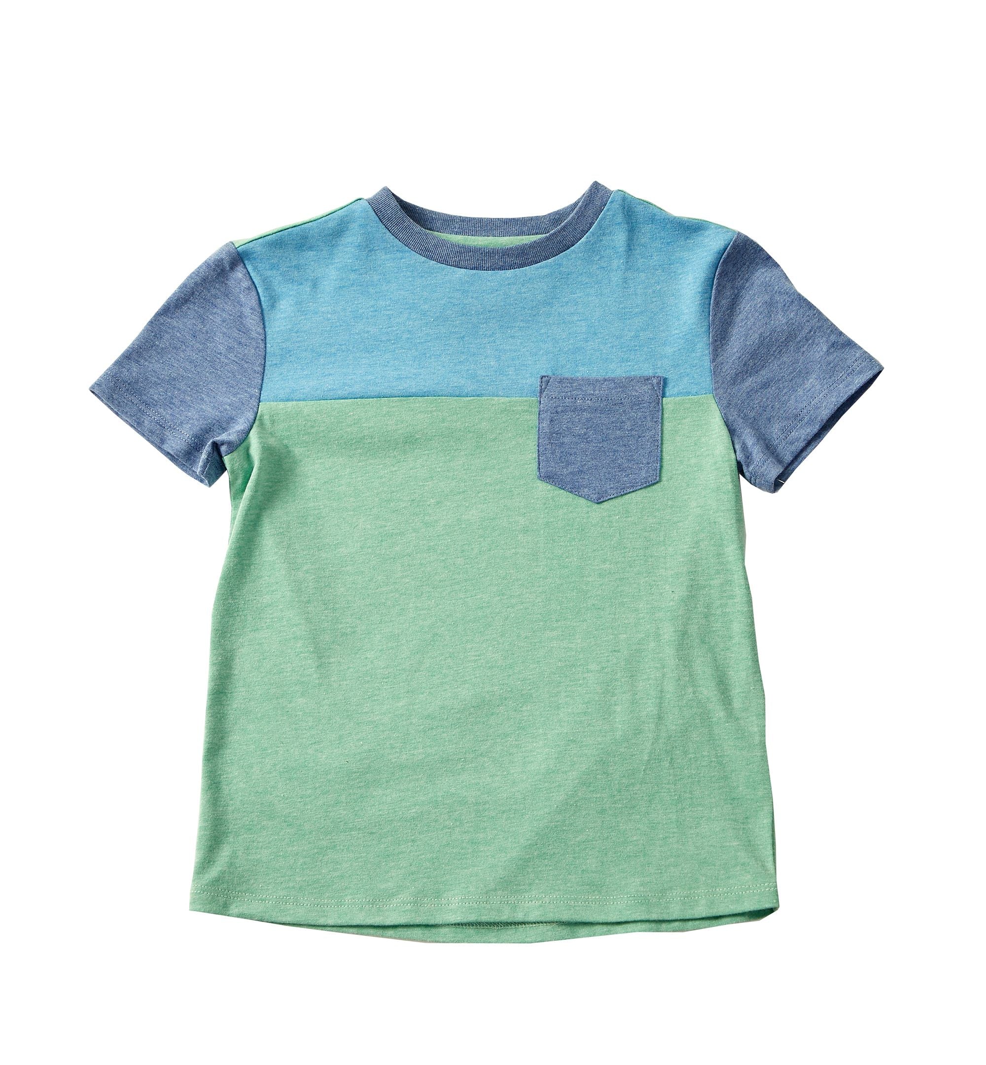 Toddler Boys Short Sleeve Pocket T-Shirt