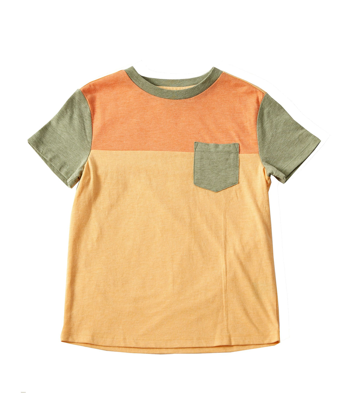 Toddler Boys Short Sleeve Pocket T-Shirt