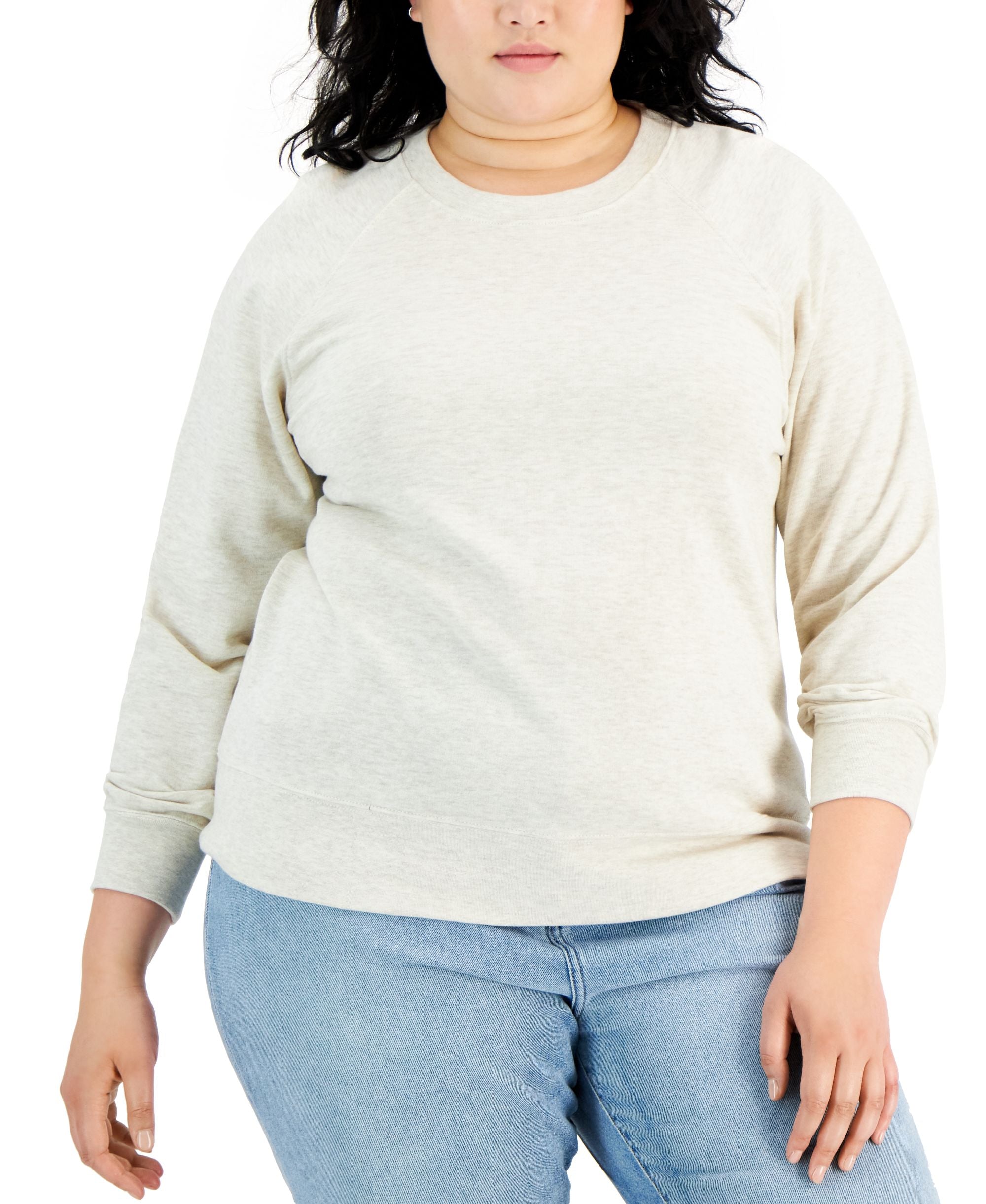 Style & Co Plus Size Fleece Tunic