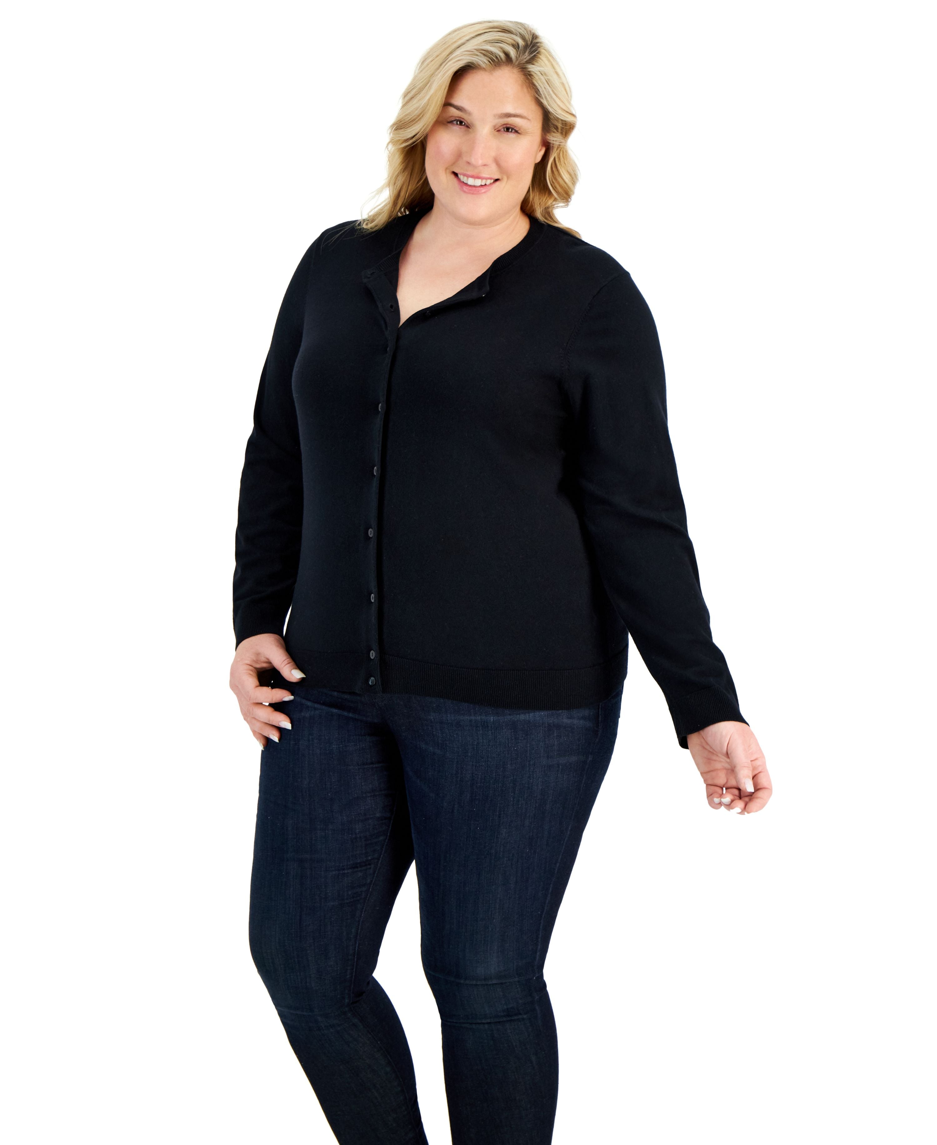 Plus Size Cardigan