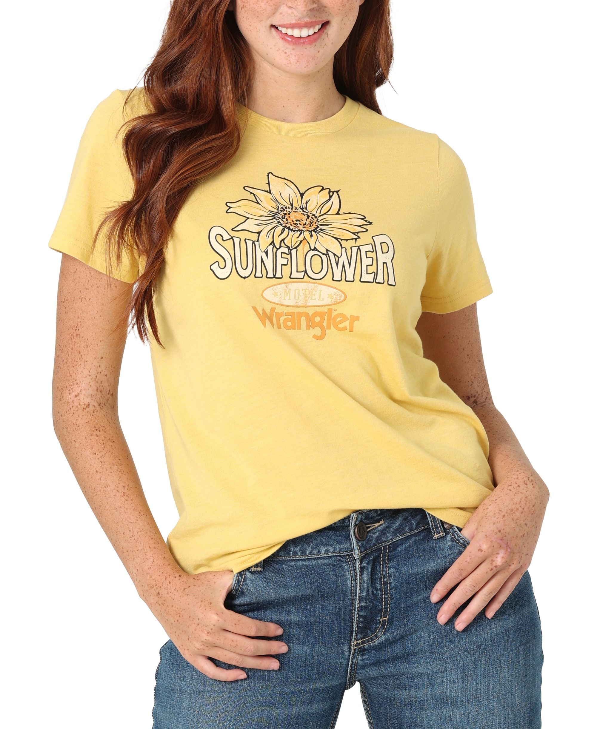 Wrangler Womens Logo Cotton T-Shirt