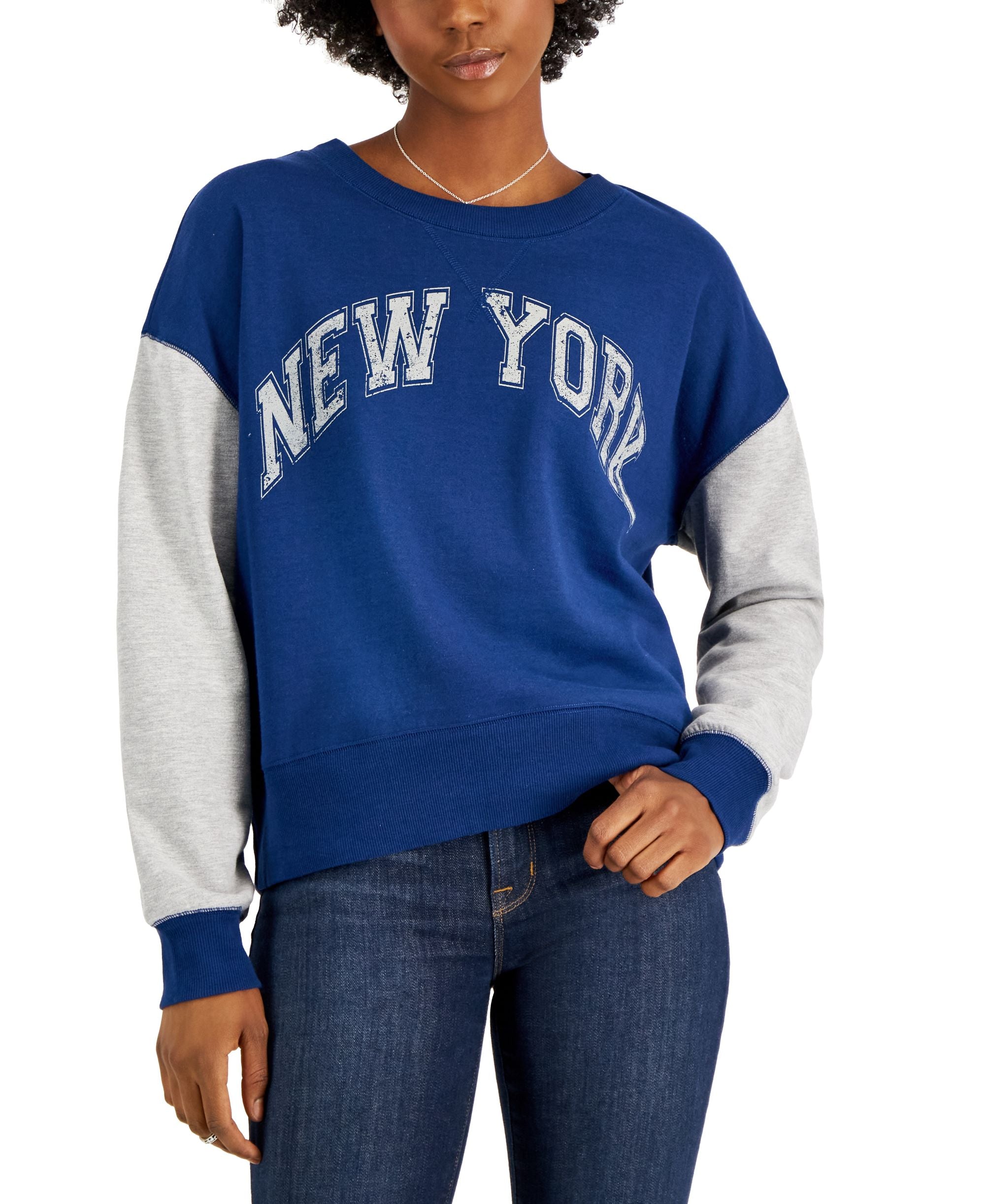 Rebellious One Juniors' New York Sweatshirt