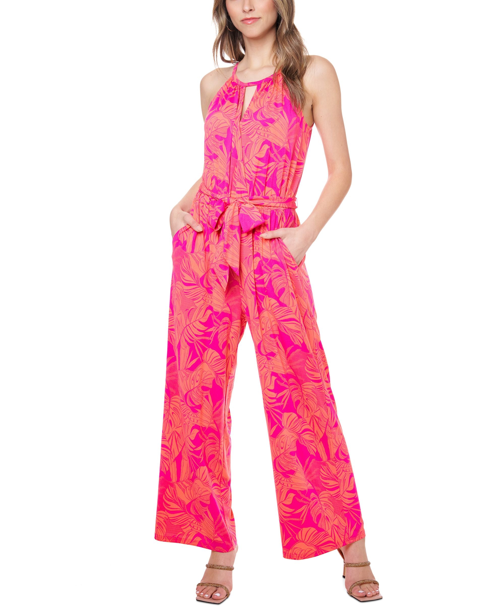 JPR Studio Printed Sleeveless Jumpsuit
