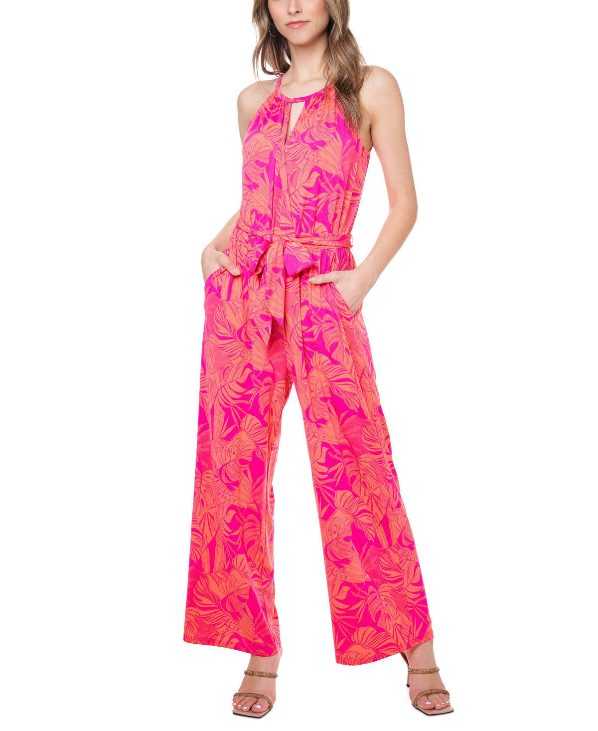 JPR Studio Printed Sleeveless Jumpsuit